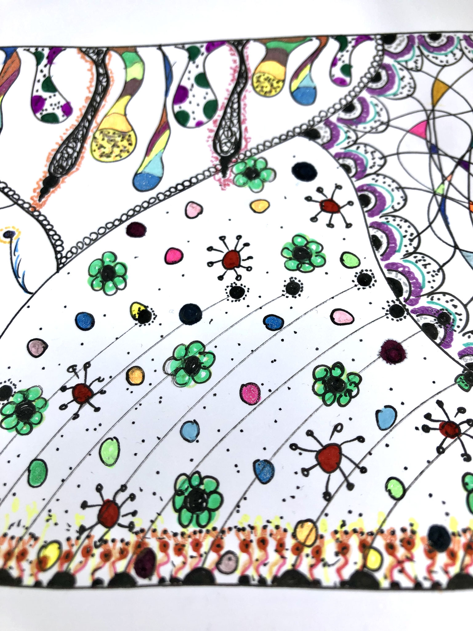 «The Depths of Existence», Zentangle Artwork Collection, Nr. 1/3, USD 2'222