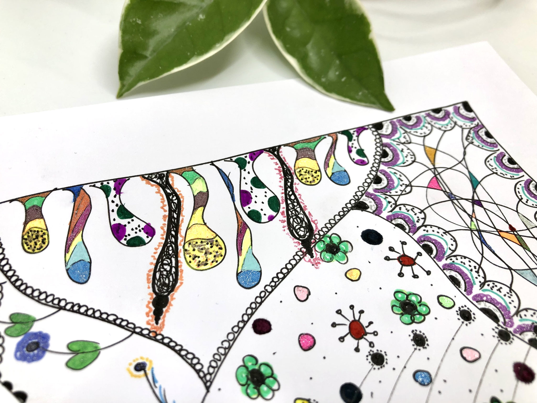 «The Depths of Existence», Zentangle Artwork Collection, Nr. 1/3, USD 2'222