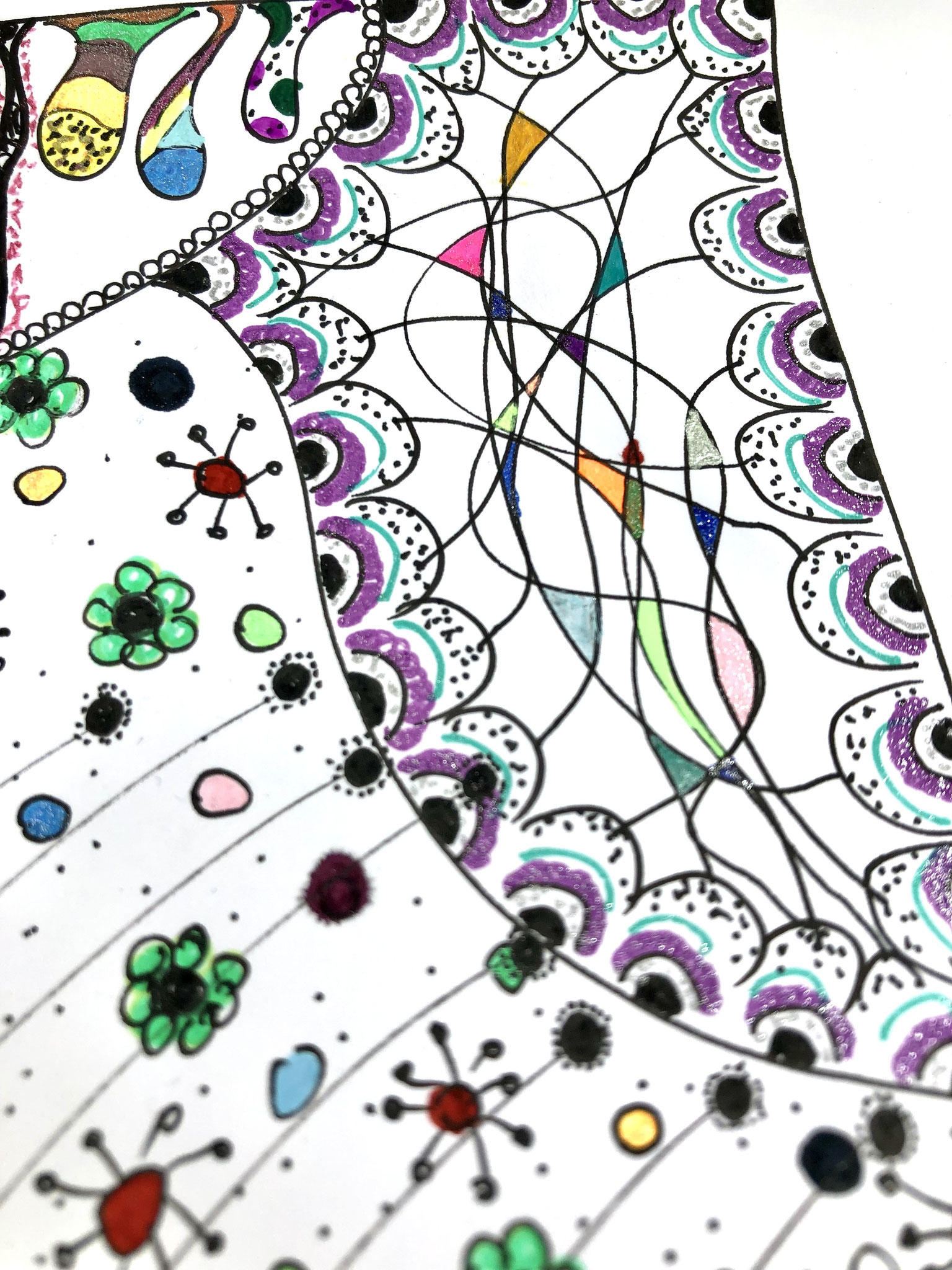 «The Depths of Existence», Zentangle Artwork Collection, Nr. 1/3, USD 2'222