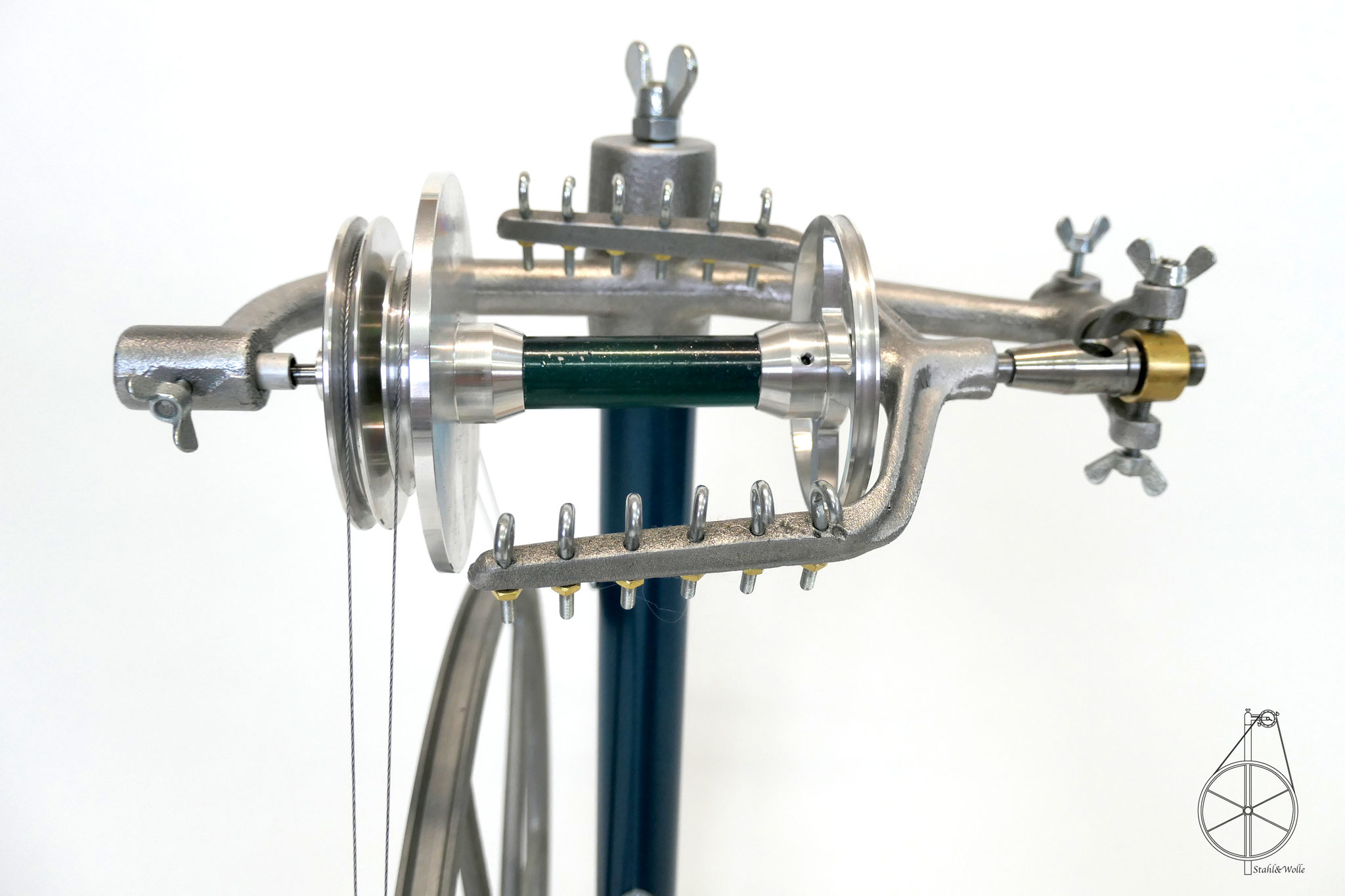 Spinnrad "Komplize" von Stahl&Wolle