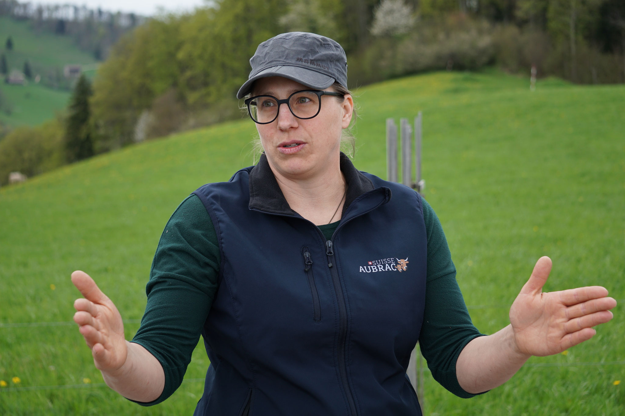 Rebekka Strub führt den Hof in den Solothurner Hügeln