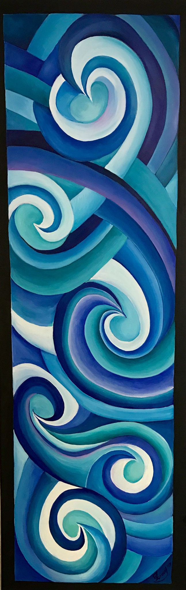 Acryl 40x120 cm 