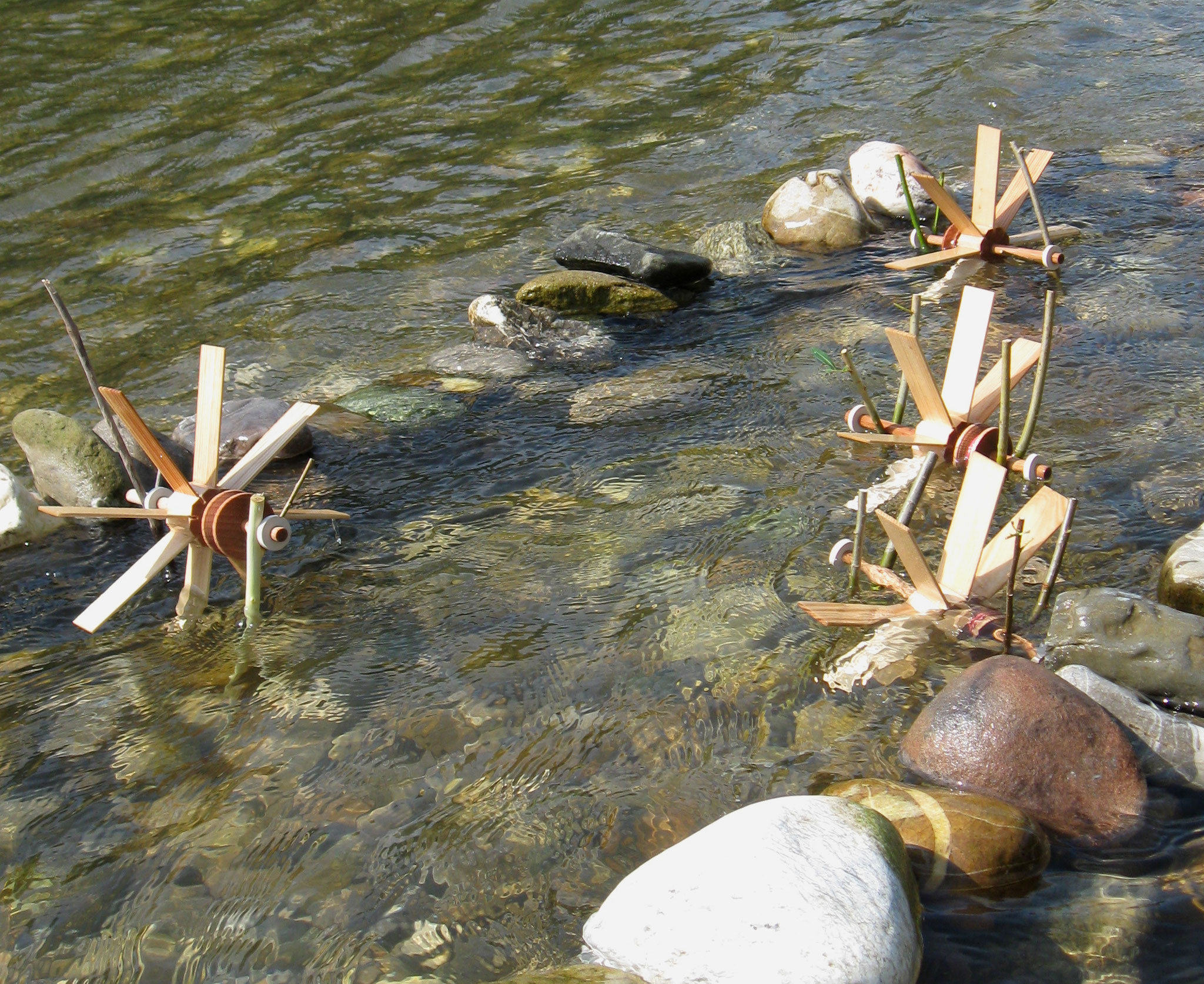 Wasserräder | Foto F. Vogel