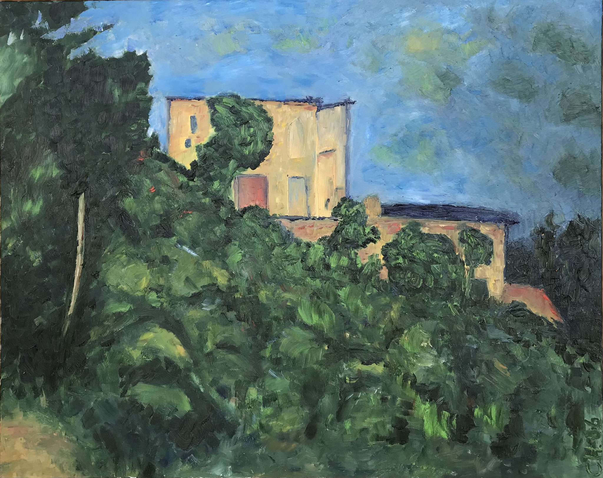 "Castle Cezanne"  100 x 80 (101)  350 € / 2006