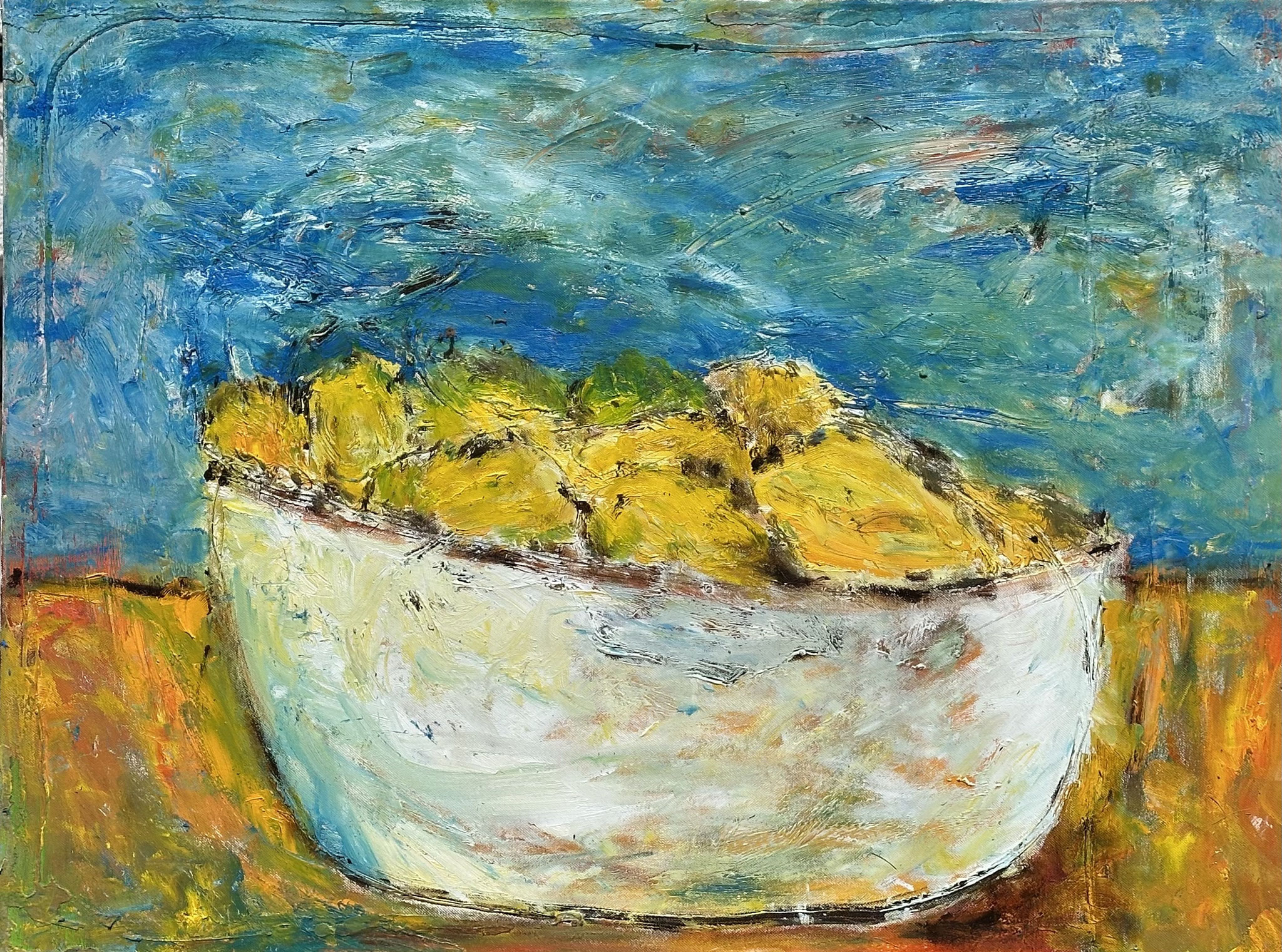 "A Bowl Of Sun"   80 x 60  (365)   440 € / 2025