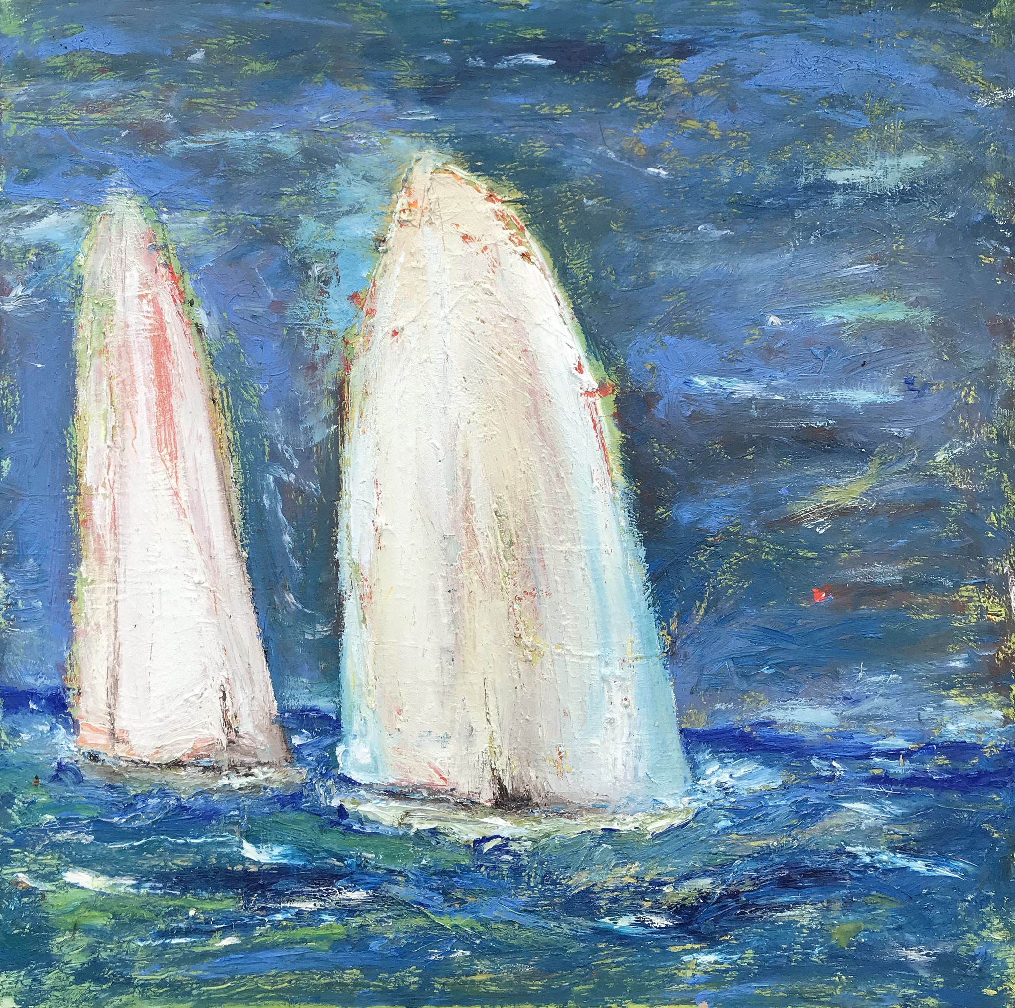 "Sail"  80 x 80  (297)     390 € / 2020