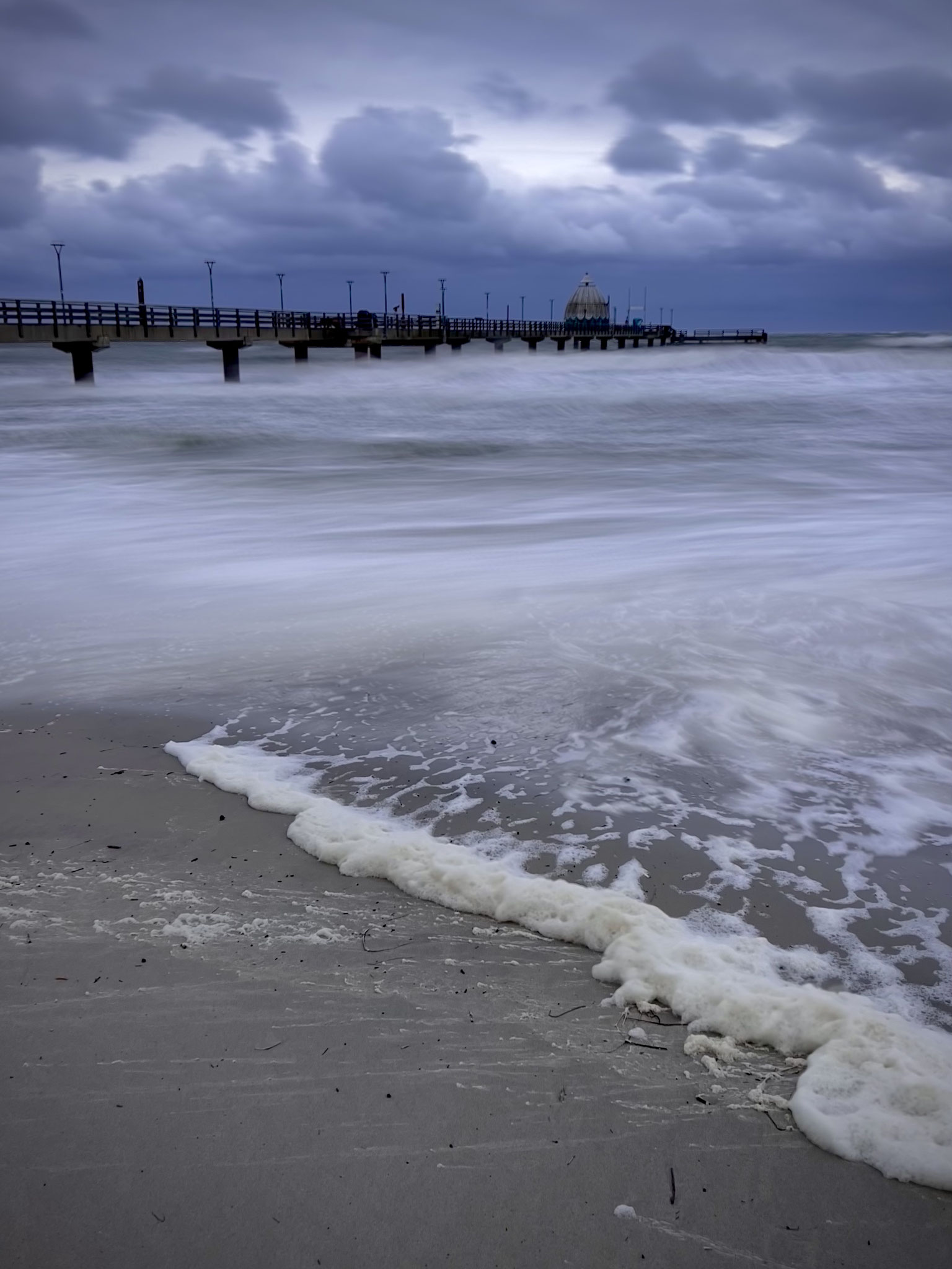 Sturm an der Ostsee