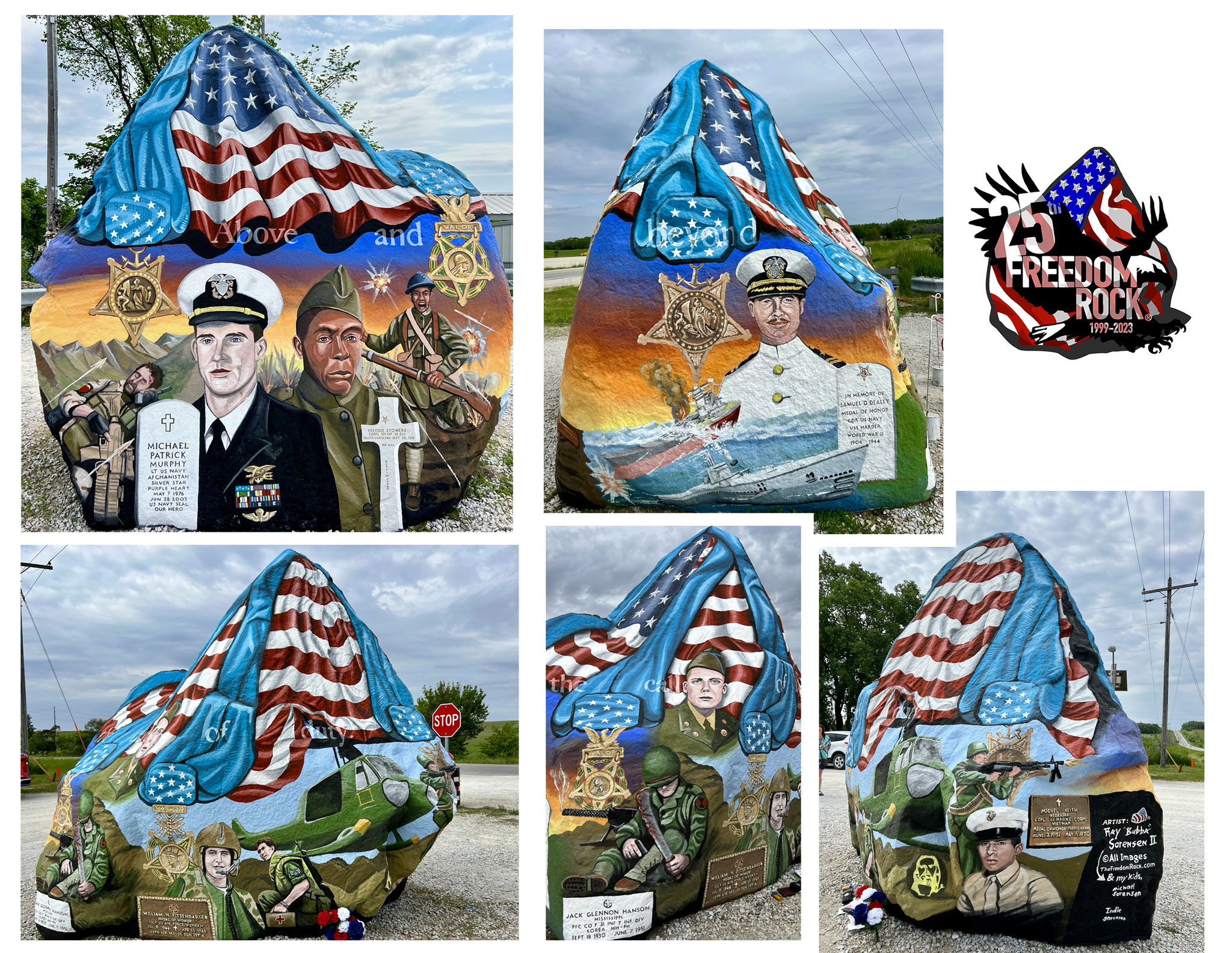 Artist Ray "Bubba" Sorensen II The Freedom Rock®