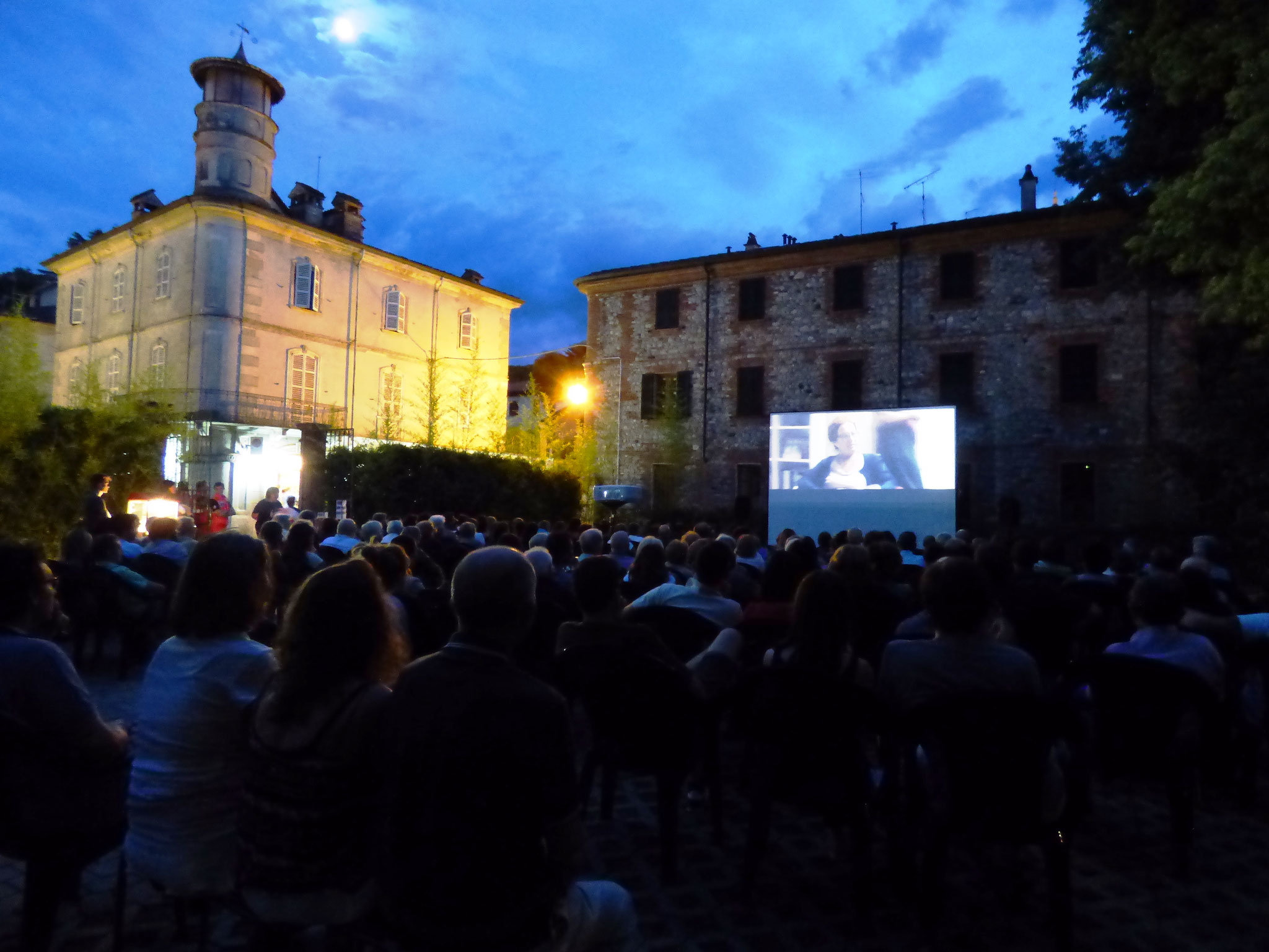 Cinema sotto le stelle a Rivergaro luglio 2016