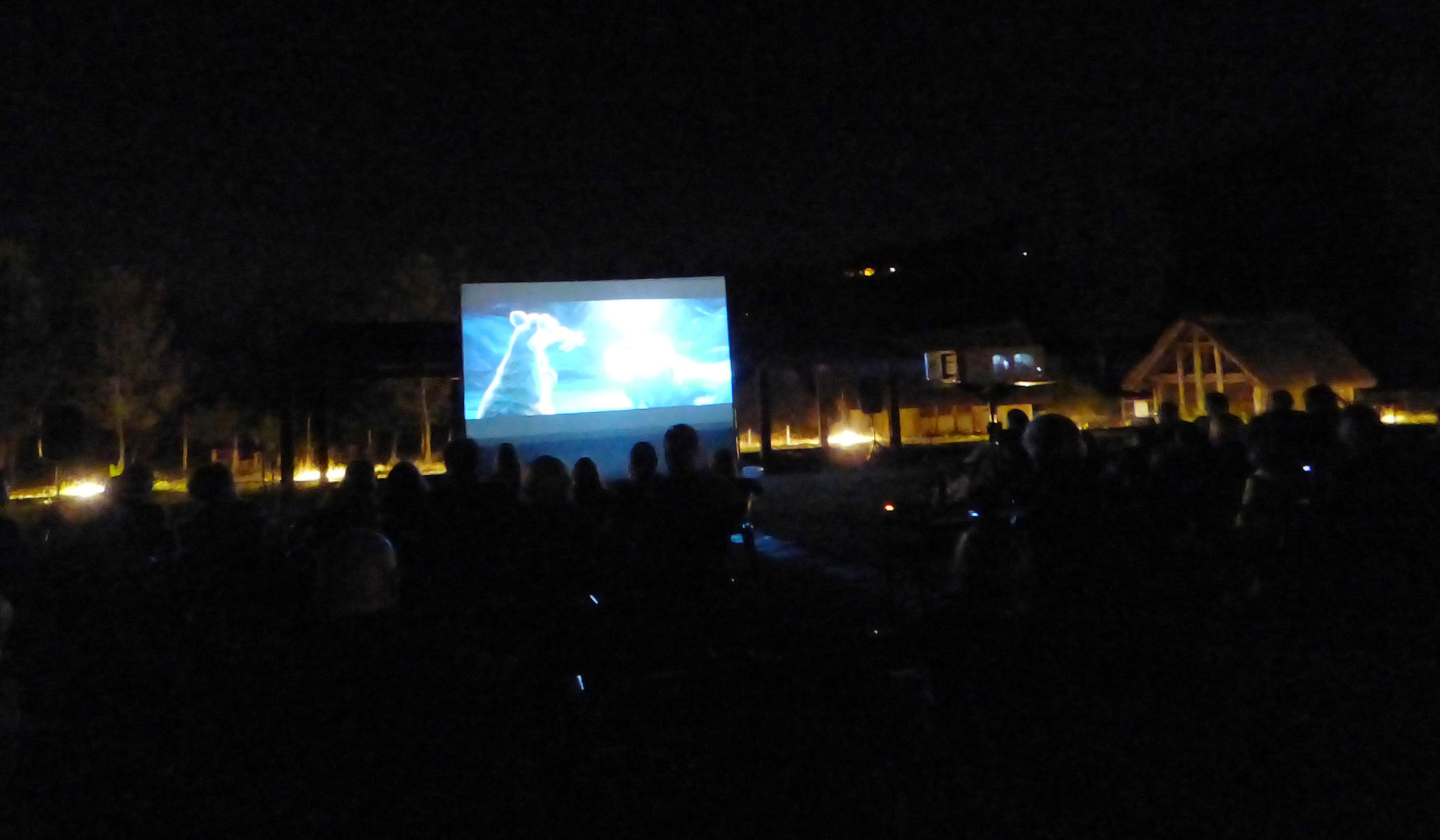 cinema sotto le stelle - parco archeologico di Travo 23 agosto