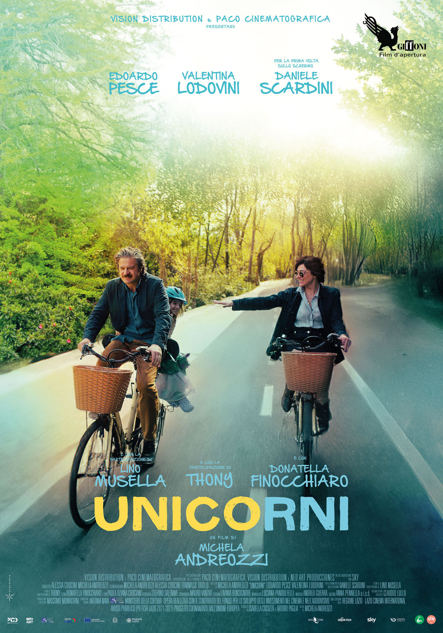 UNICORNI  𝐏𝐫𝐢𝐦𝐚 𝐍𝐚𝐳𝐢𝐨𝐧𝐚𝐥𝐞 venerdì 18, sabato 19, domenica 20, lunedì 21: ore 21:00 domenica 27: ore 18:30 – 21:00 #unicorni #unicorniilfilm