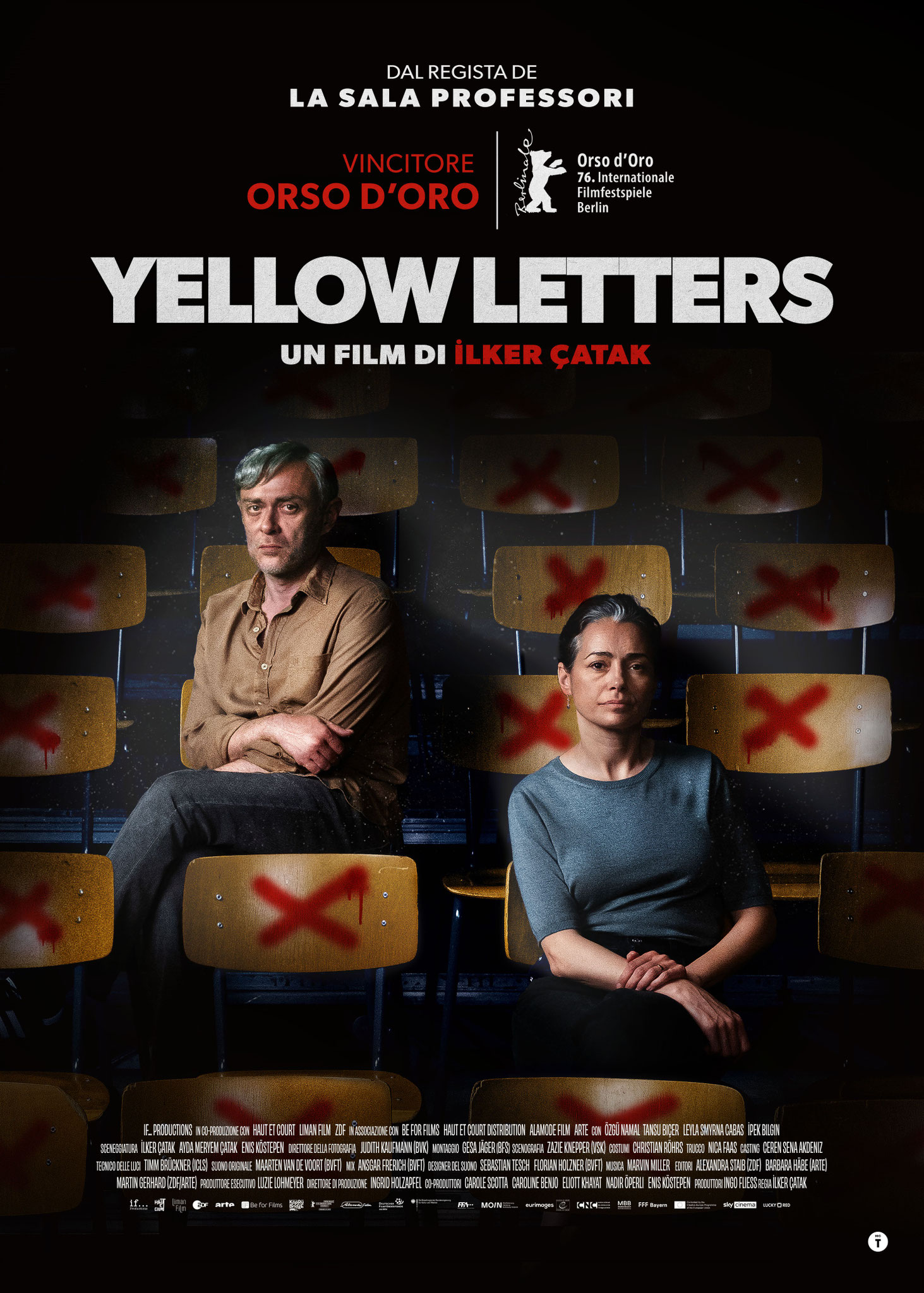 YELLOW LETTERS giovedì 4, venerdì 5, sabato 6, domenica 7: ore 21:00 domenica 14: ore 18:30 #yellowletters
