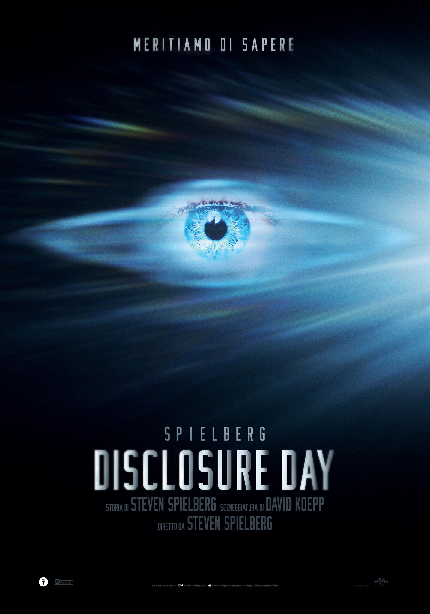 DISCLOSURE DAY Prima Nazionale mercoledì 10, giovedì 11, venerdì 12, sabato 13, domenica 14, lunedì 15, martedì 16: ore 21:00 sabato 13, domenica 21: ore 18:30 #DisclosureDayIlFilm