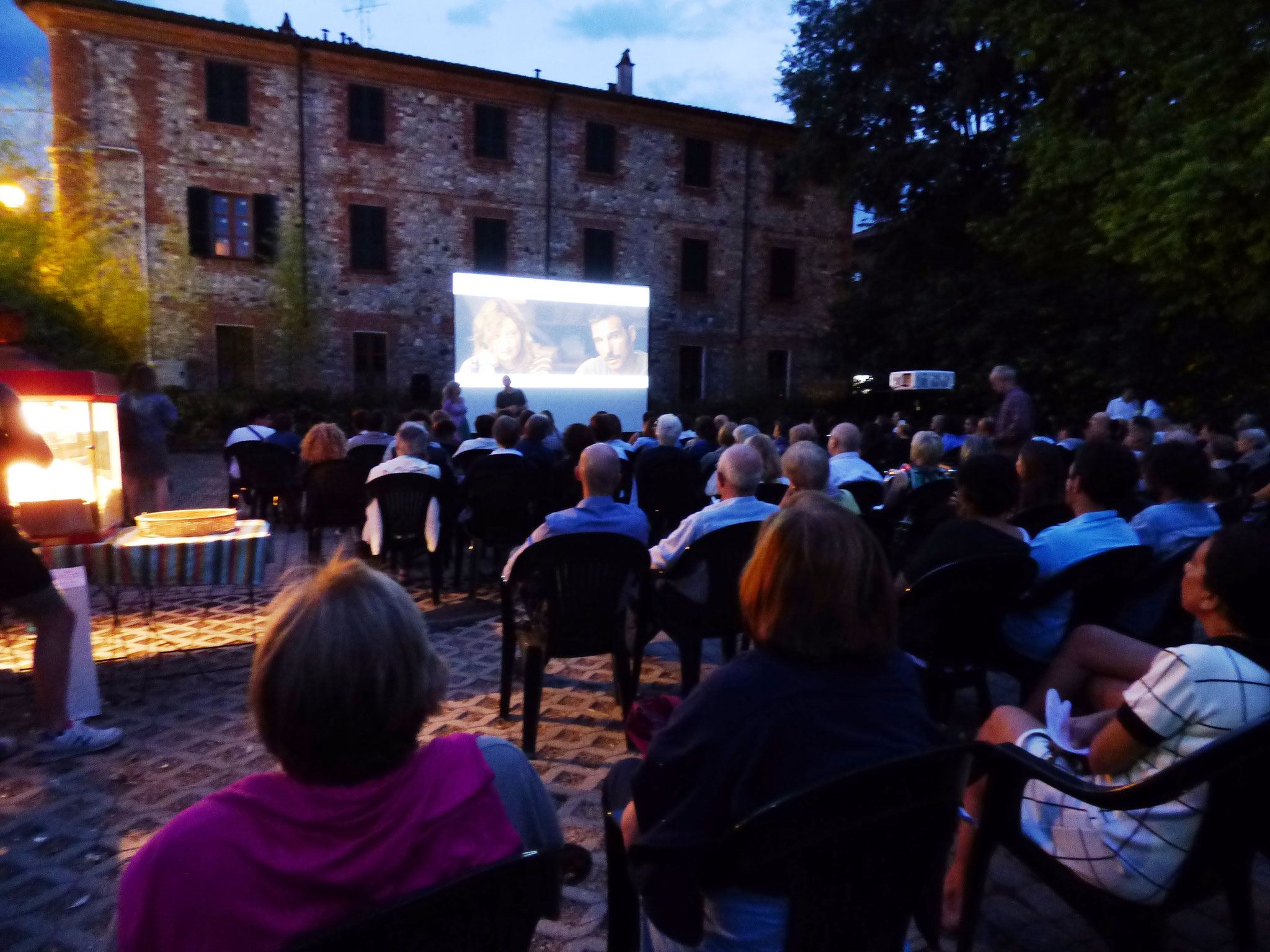 Cinema sotto le stelle a Rivergaro luglio 2016