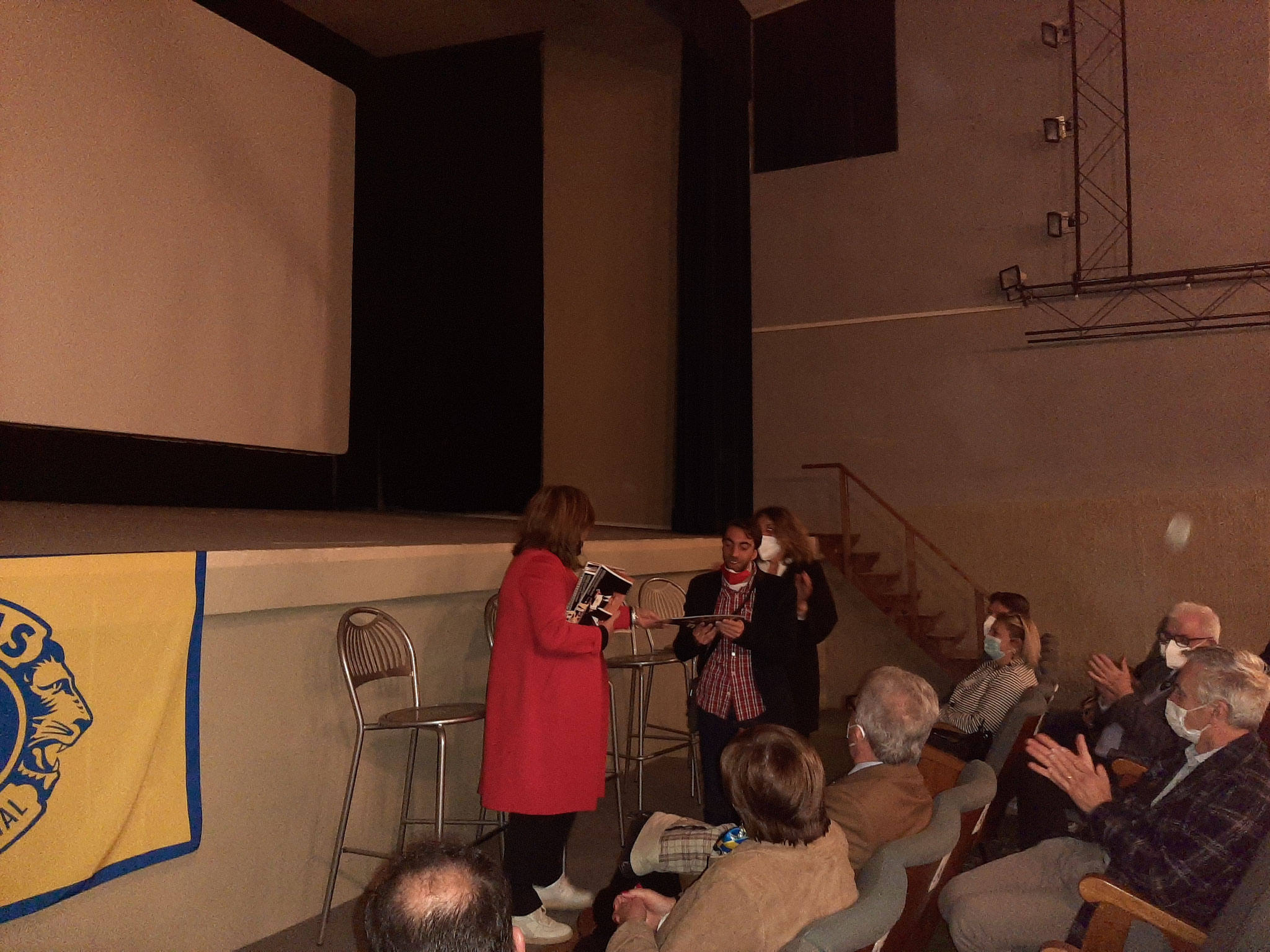 Bobbio 30 aprile 2022  Incontro degli atleti paralimpici con gli studenti dell’Istituto Omnicomprensivo di Bobbio