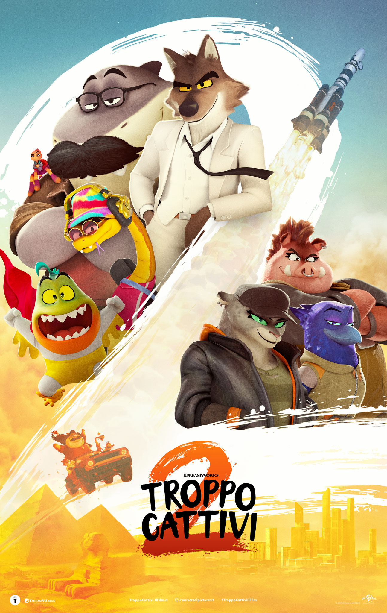 TROPPO CATTIVI 2  Prima Nazionale mercoledì 20, venerdì 22, domenica 24, martedì 26, giovedì 28: ore 21:00 sabato 23, domenica 31: ore 18:30 #TroppoCattivi2