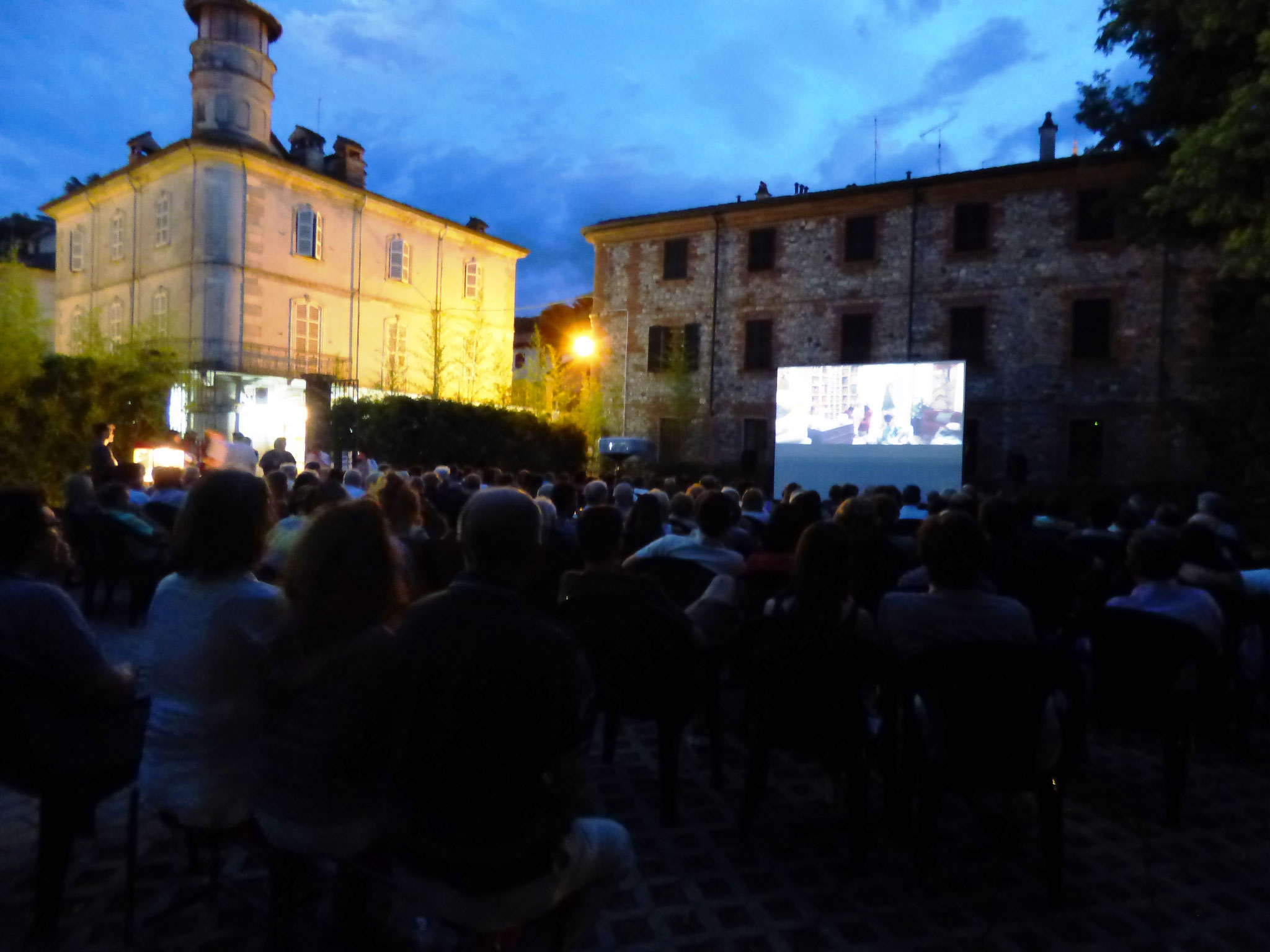 Cinema sotto le stelle a Rivergaro luglio 2016