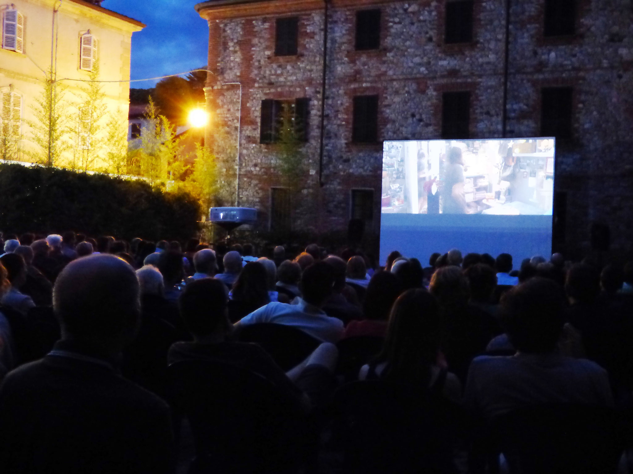 Cinema sotto le stelle a Rivergaro luglio 2016