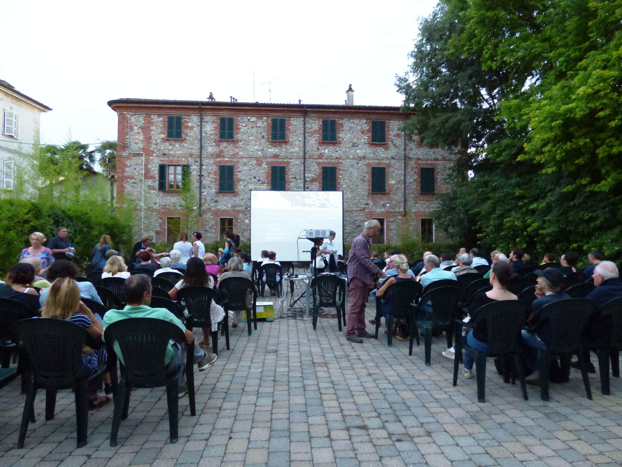 Cinema sotto le stelle a Rivergaro luglio 2016