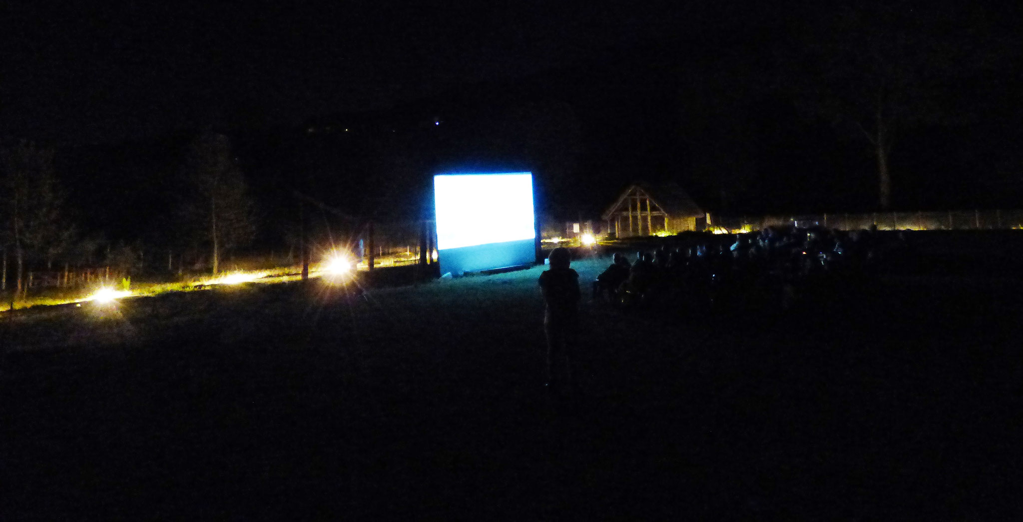 cinema sotto le stelle - parco archeologico di Travo 23 agosto