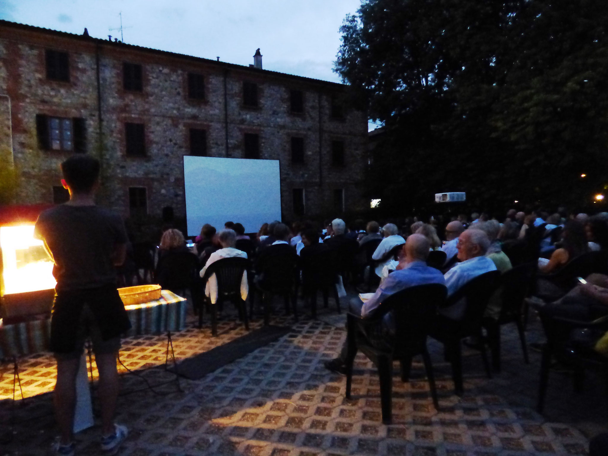 Cinema sotto le stelle a Rivergaro luglio 2016