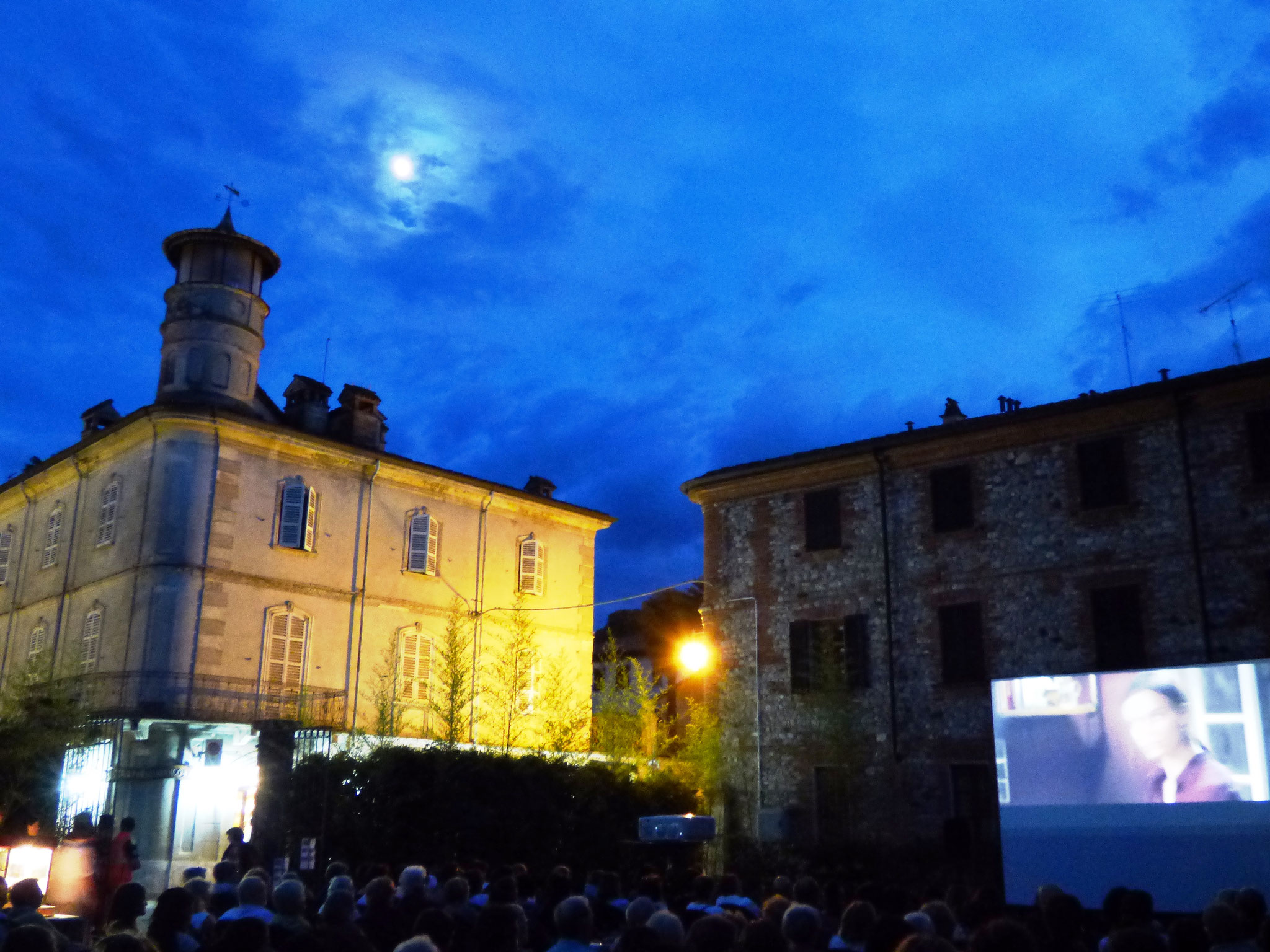 Cinema sotto le stelle a Rivergaro luglio 2016