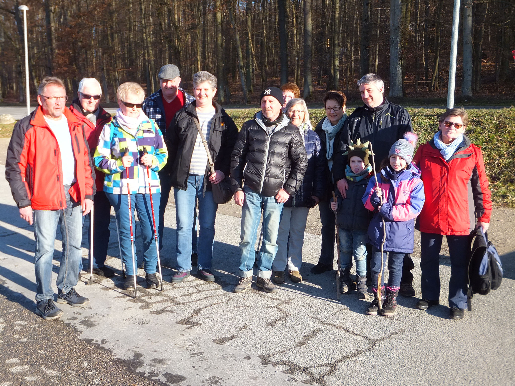 Winterwanderung nach Rettern 2019