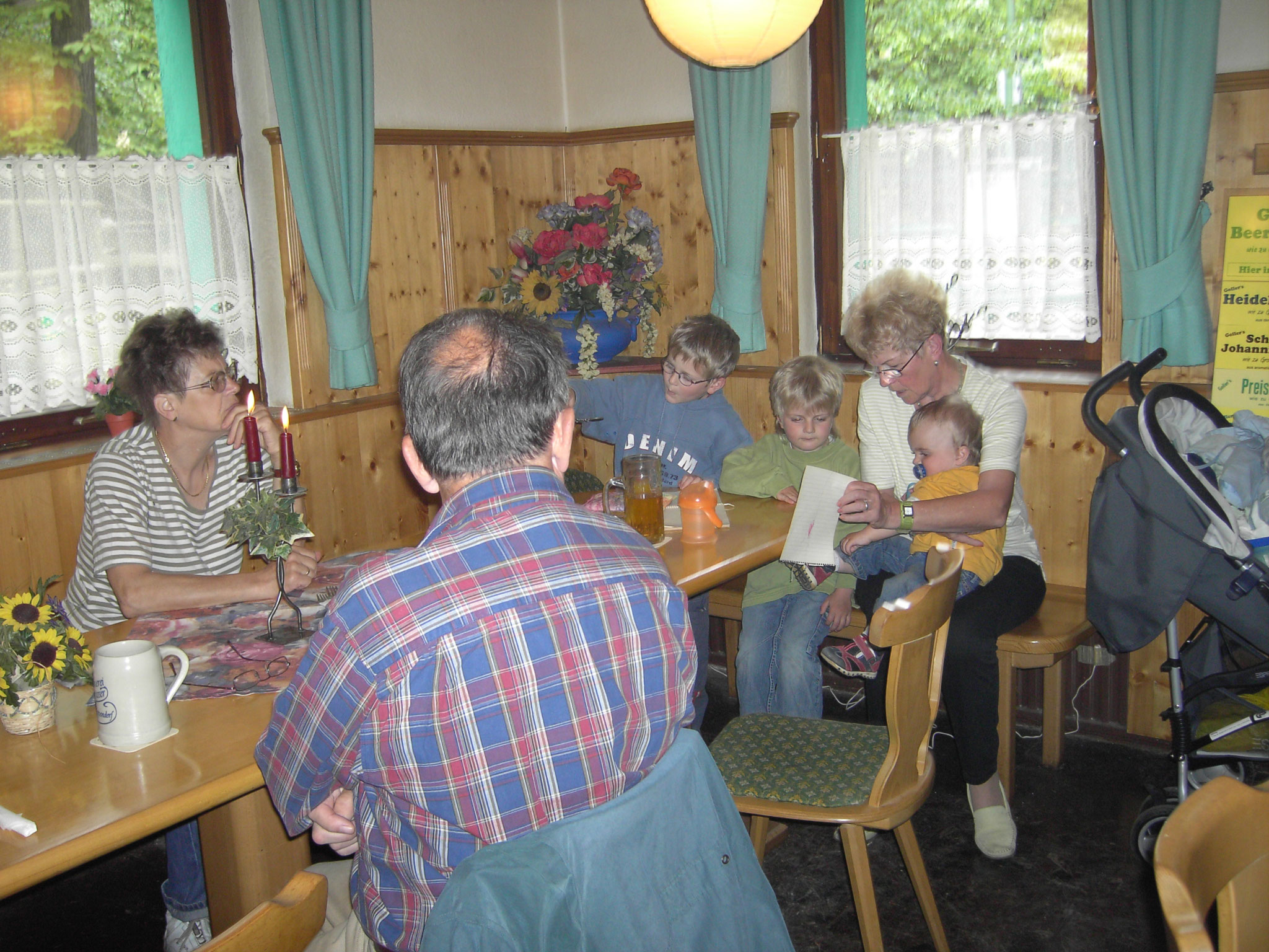 Wanderung über Serlbach zu unseren Kellern 2007