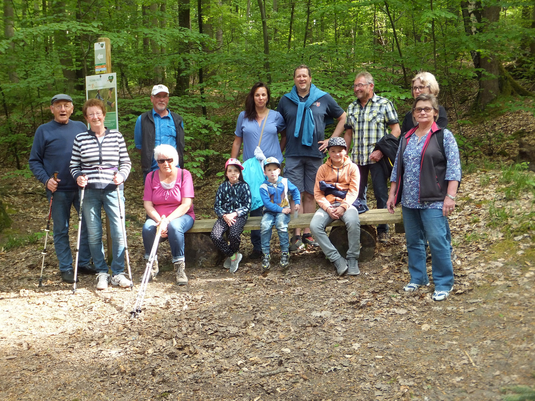 Wanderung nach Serlbach 2018