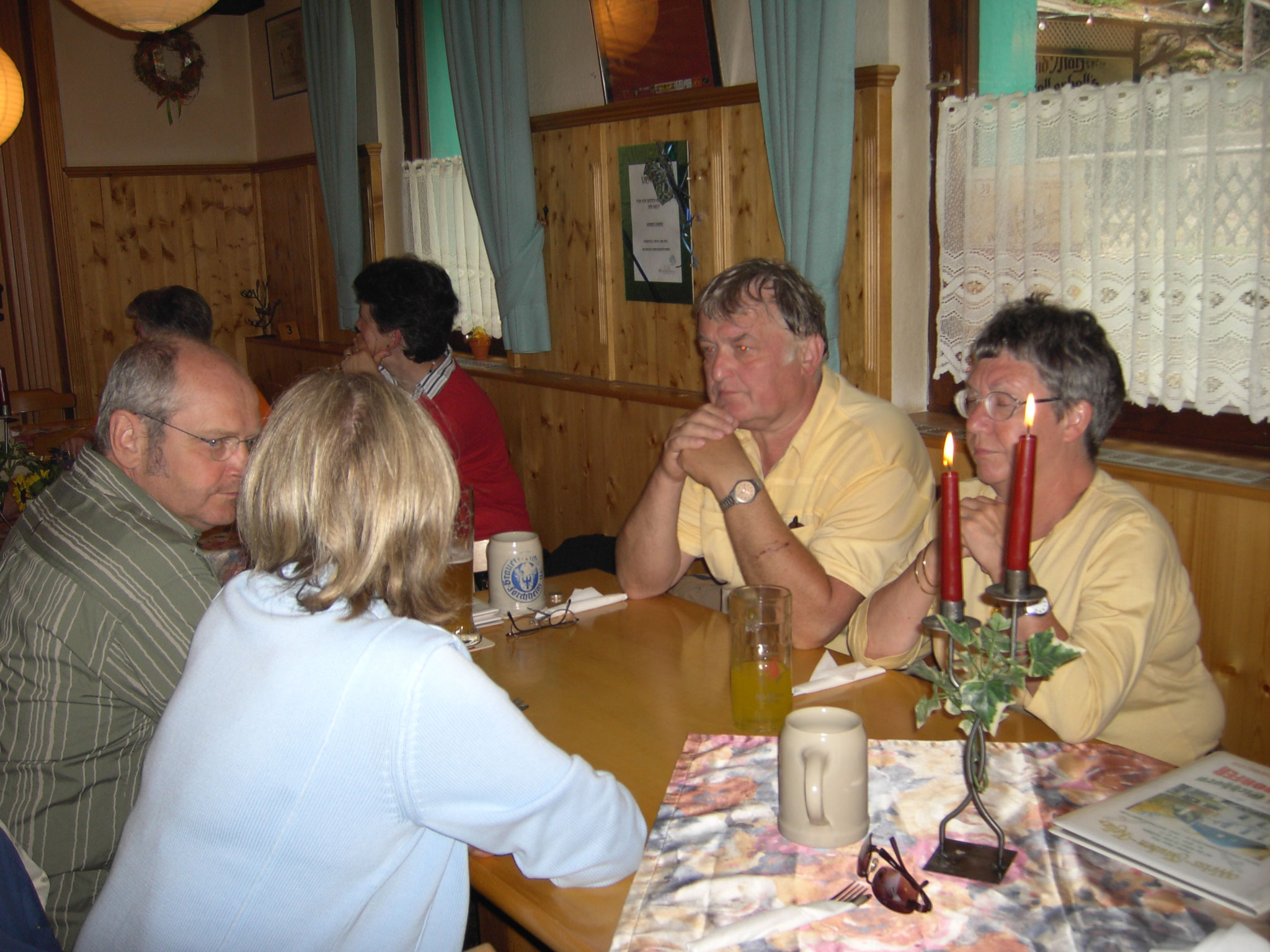 Wanderung über Serlbach zu unseren Kellern 2007