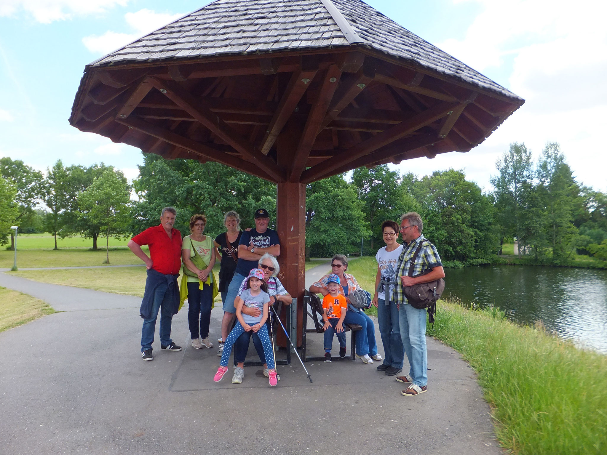 Altwasserwanderung zum "Minigolf"