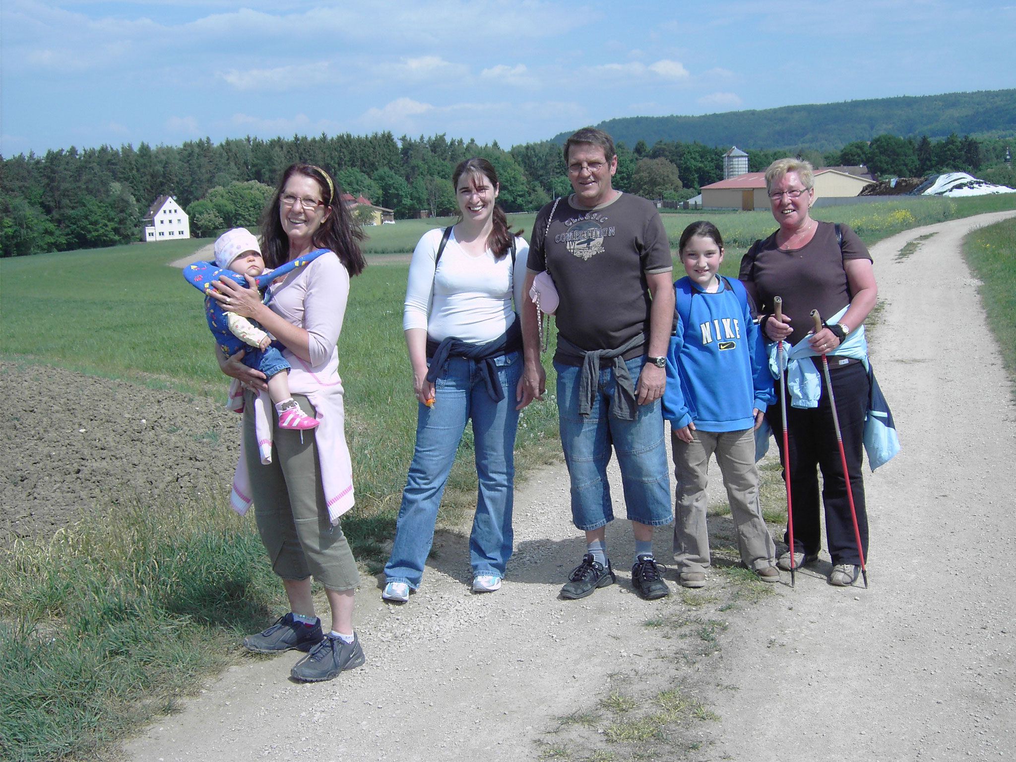 Wanderung über Serlbach zu unseren Kellern 2007