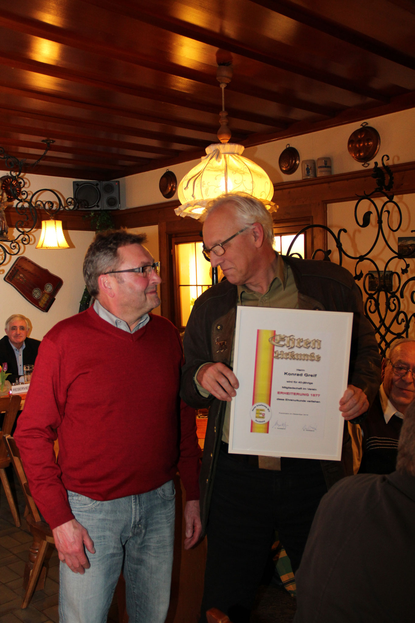 Jahreshauptversammlung 2015