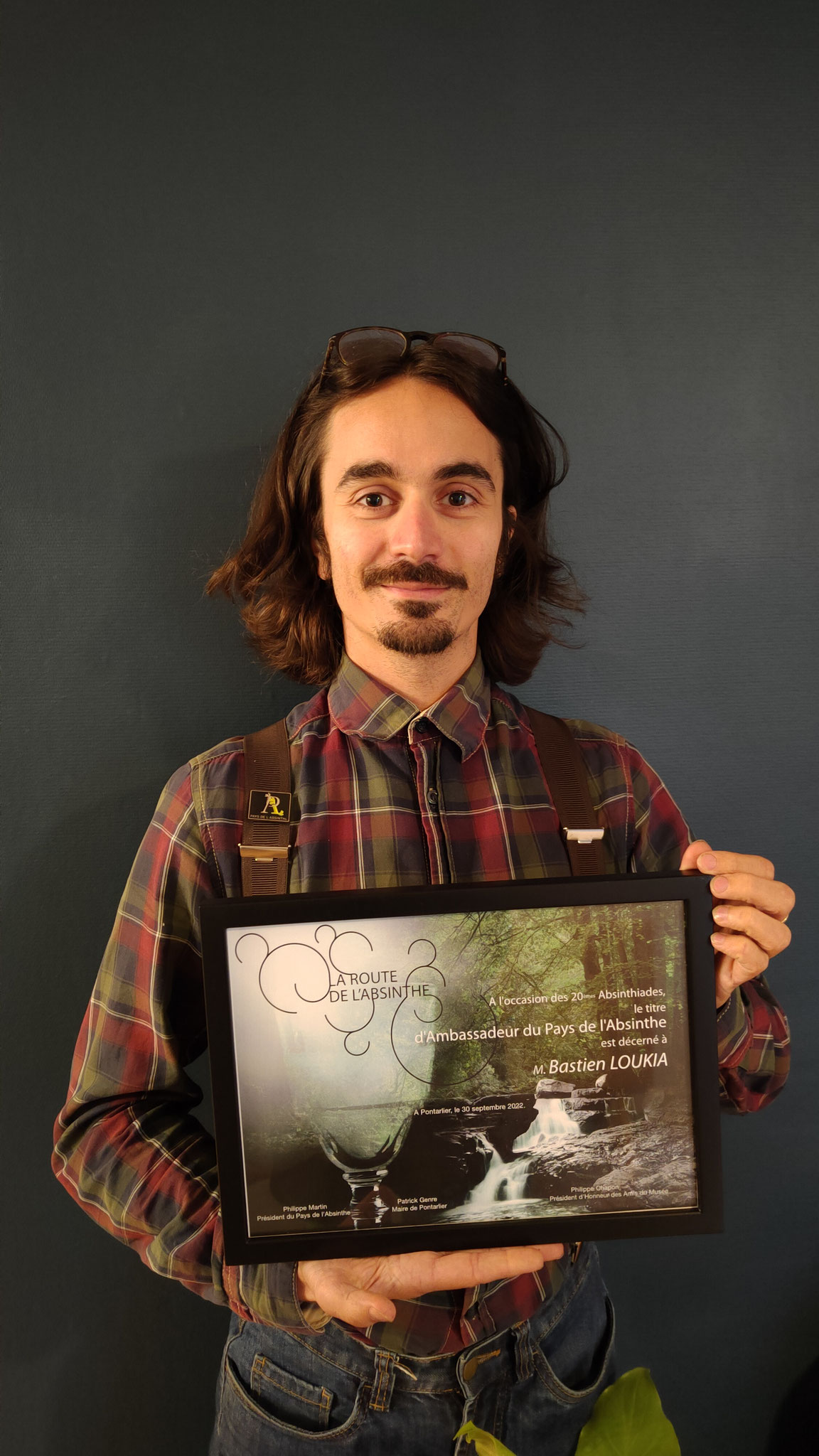 Prix d'ambassadeur du pays de l'absinthe, Pontarlier, 2022