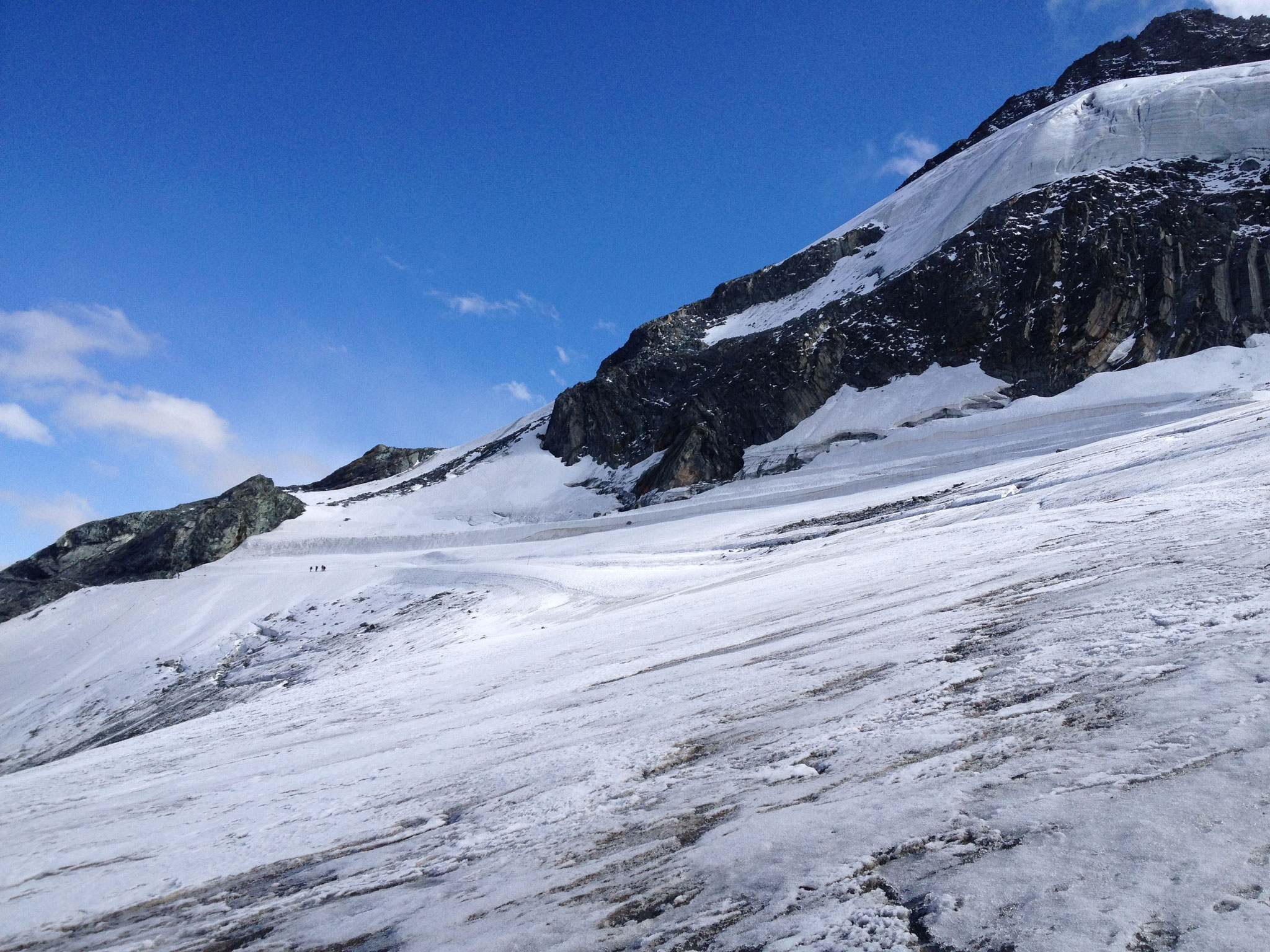 Gletscherwanderweg Britannia Hütte 3030m