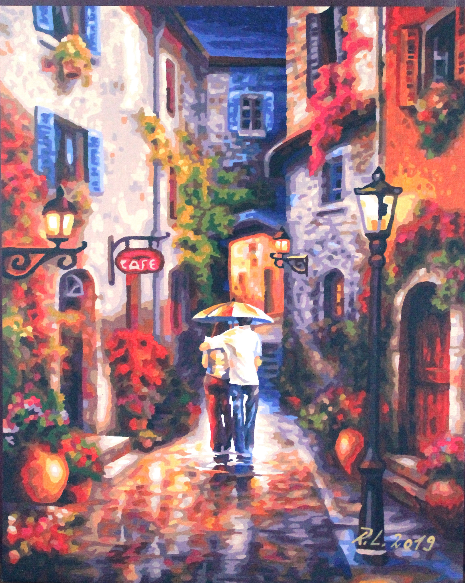 Acrylmalerei Fur Anfanger Apfelbluten Acrylic Painting For