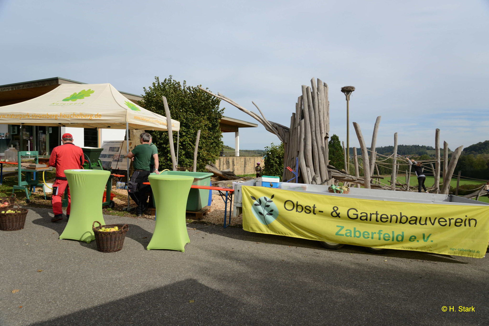 Der Obst- und Gartenbauverein in Zusammenarbeit mit dem Naturschutzverein
