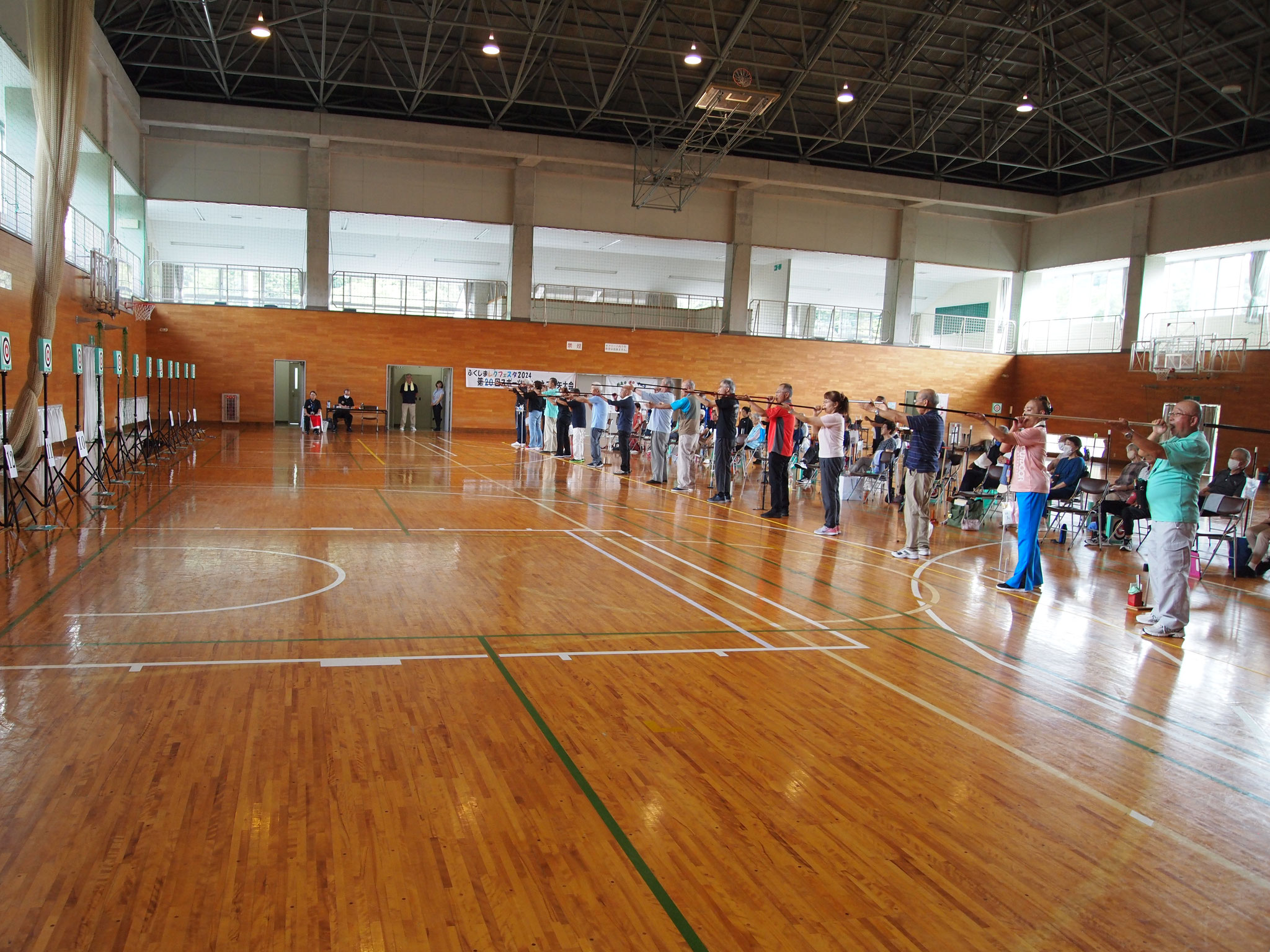 2024レクフェスタ大会　in郡山ふるさとの森体育館