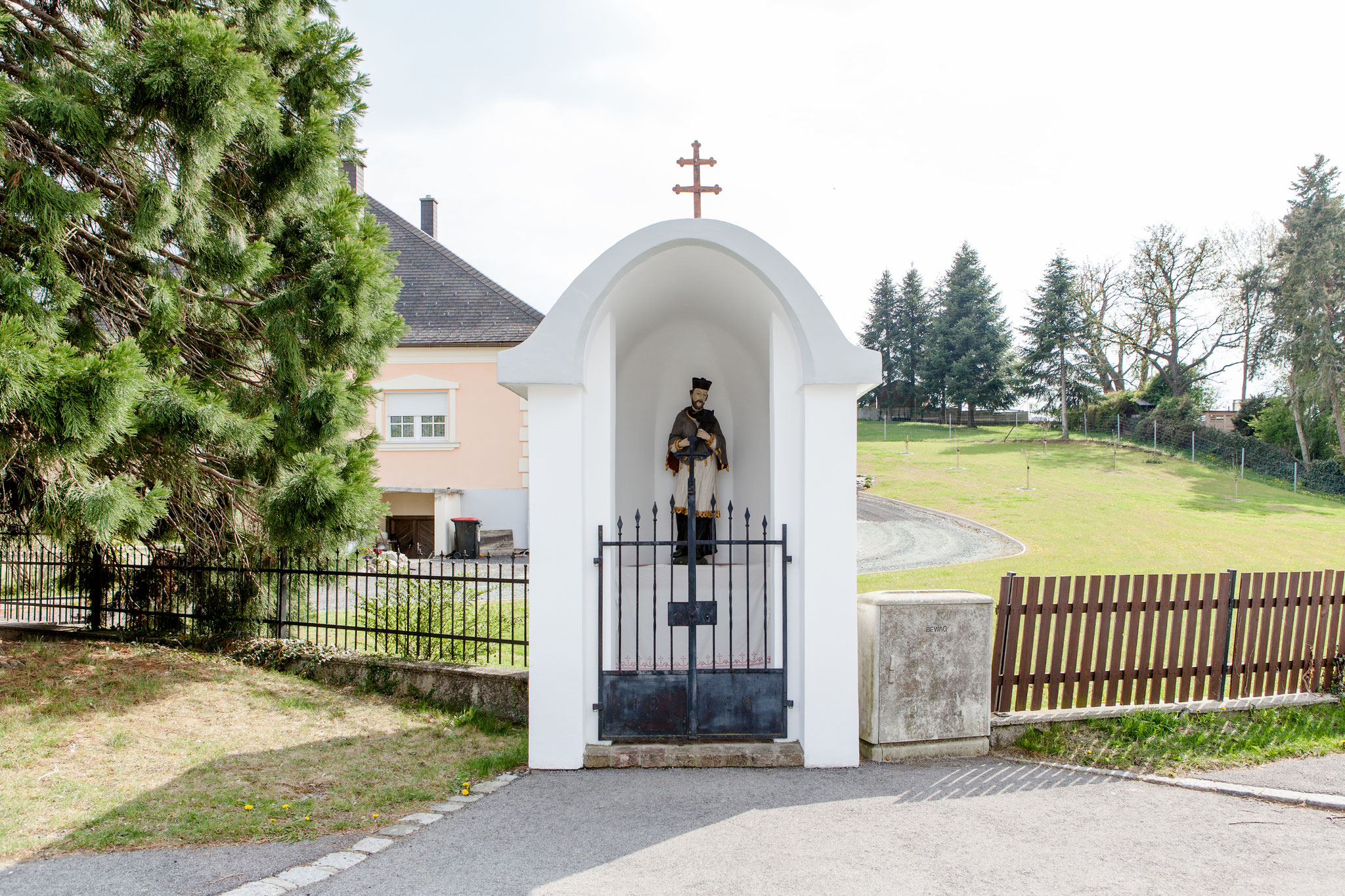 Johannes Nepomuk-Kapelle, Marktgasse: betreut von Anna Rathmanner, Badgasse