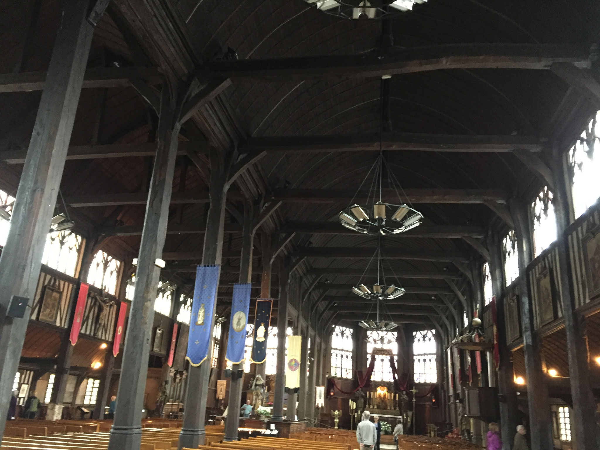 L'église Sainte Catherine de Honfleur