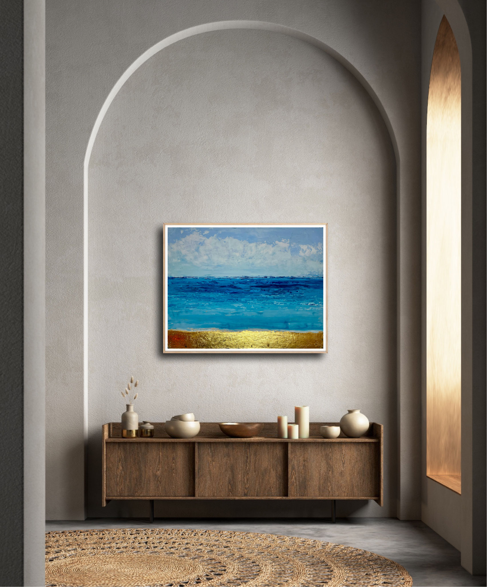 "Blue beach"