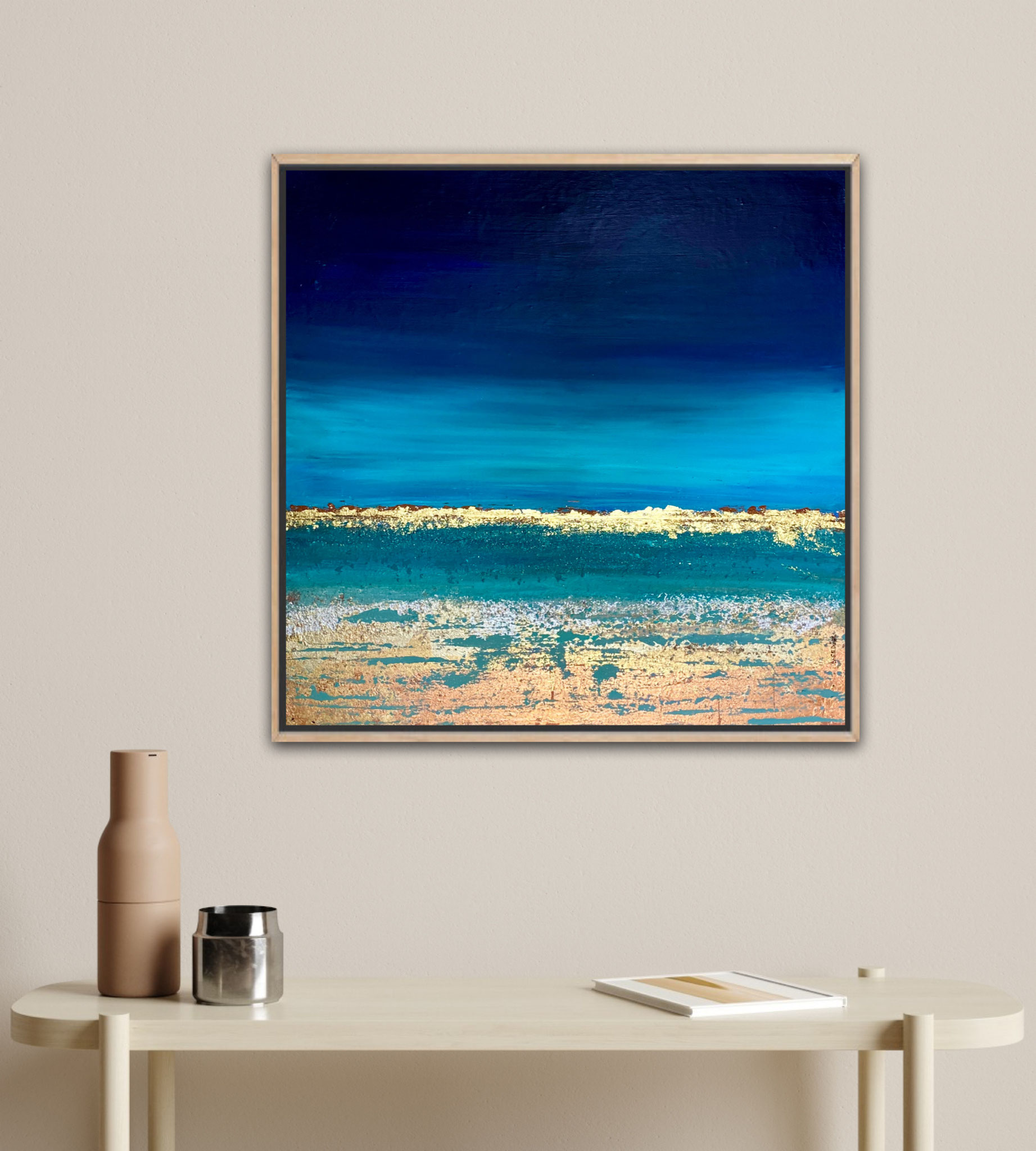 "By the sea"