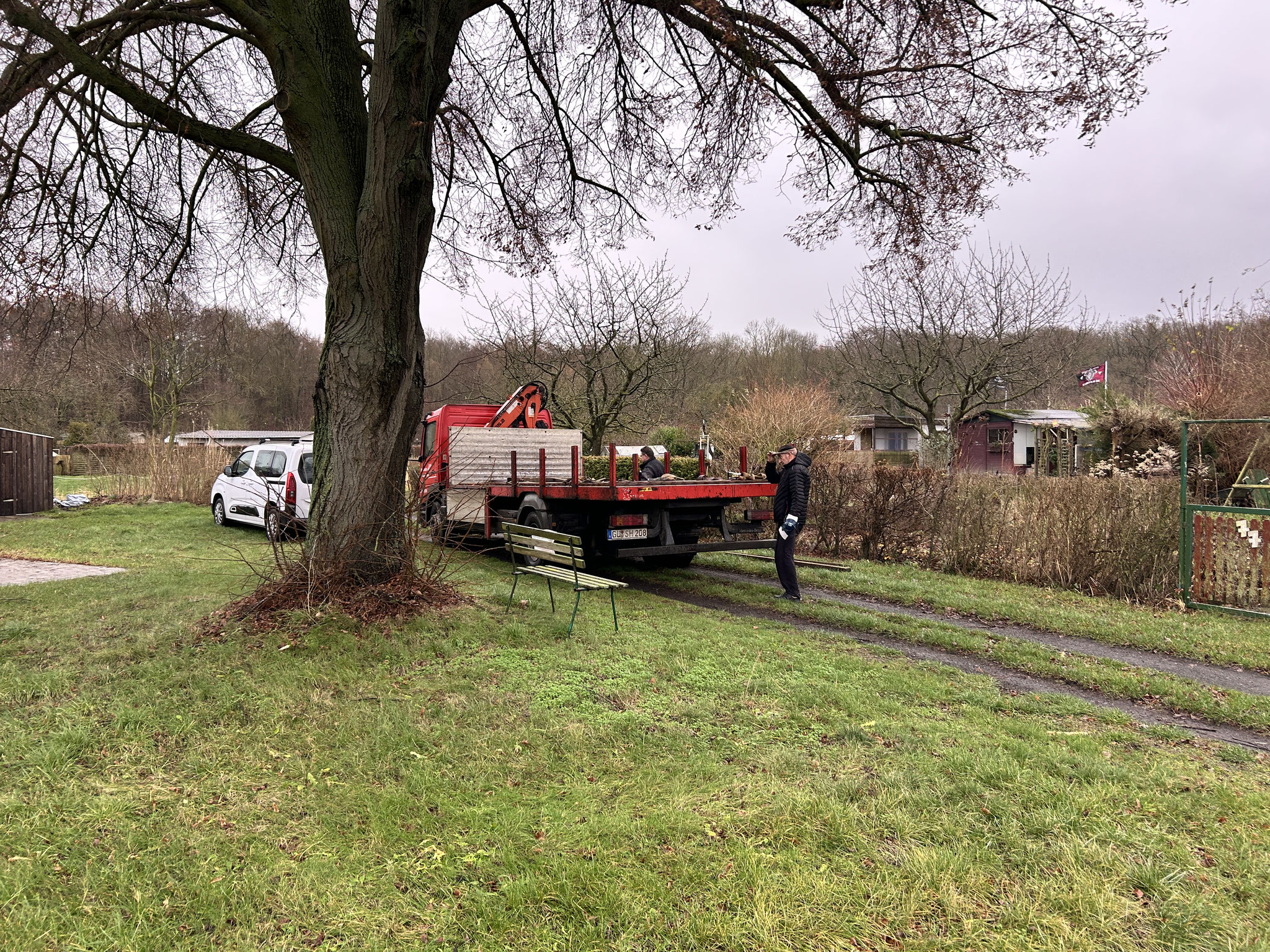 Stahlmatten gegen die Wildschweine