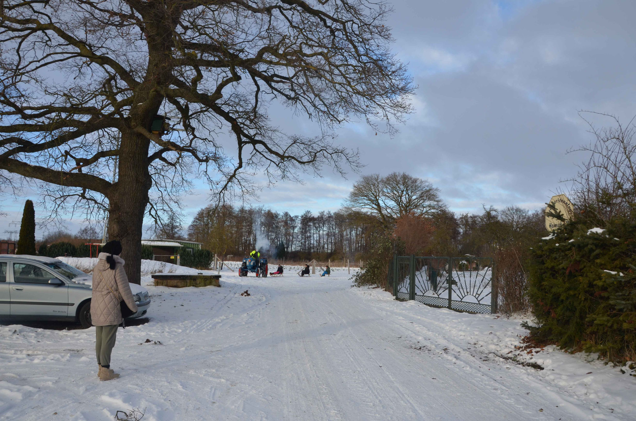 der Winter ist willkommen
