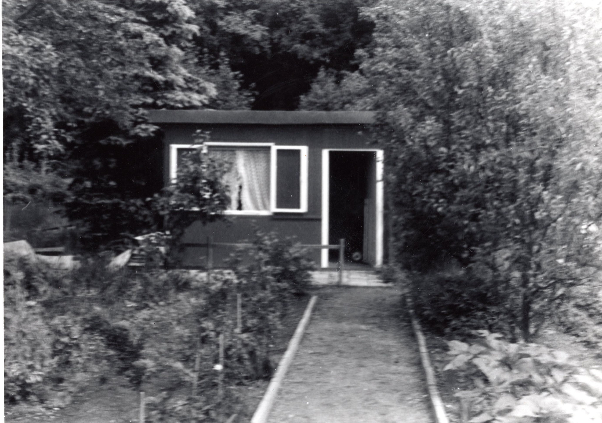 die Laube im Garten 60 von der Vorderseite