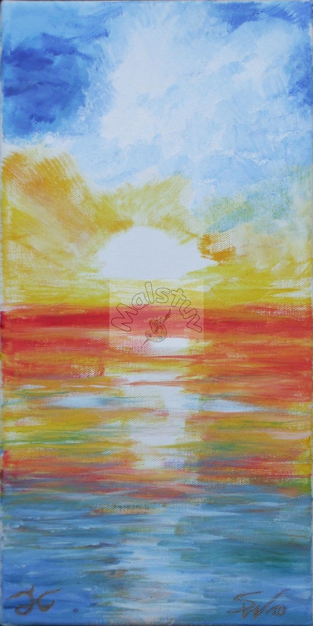 Stimmung am Meer 05 - Sonnenuntergang