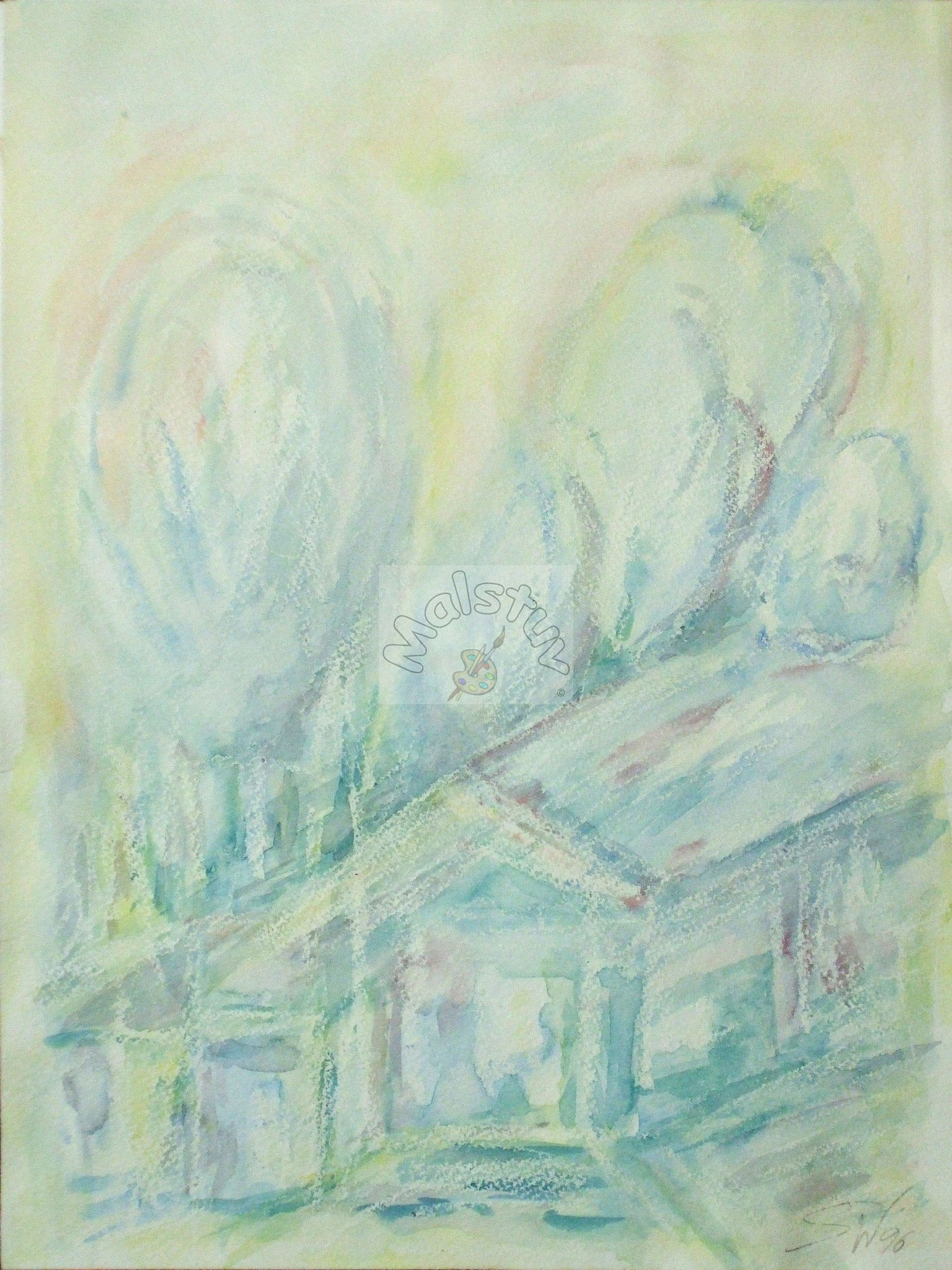Gebäude 02 - Hütte im Wald