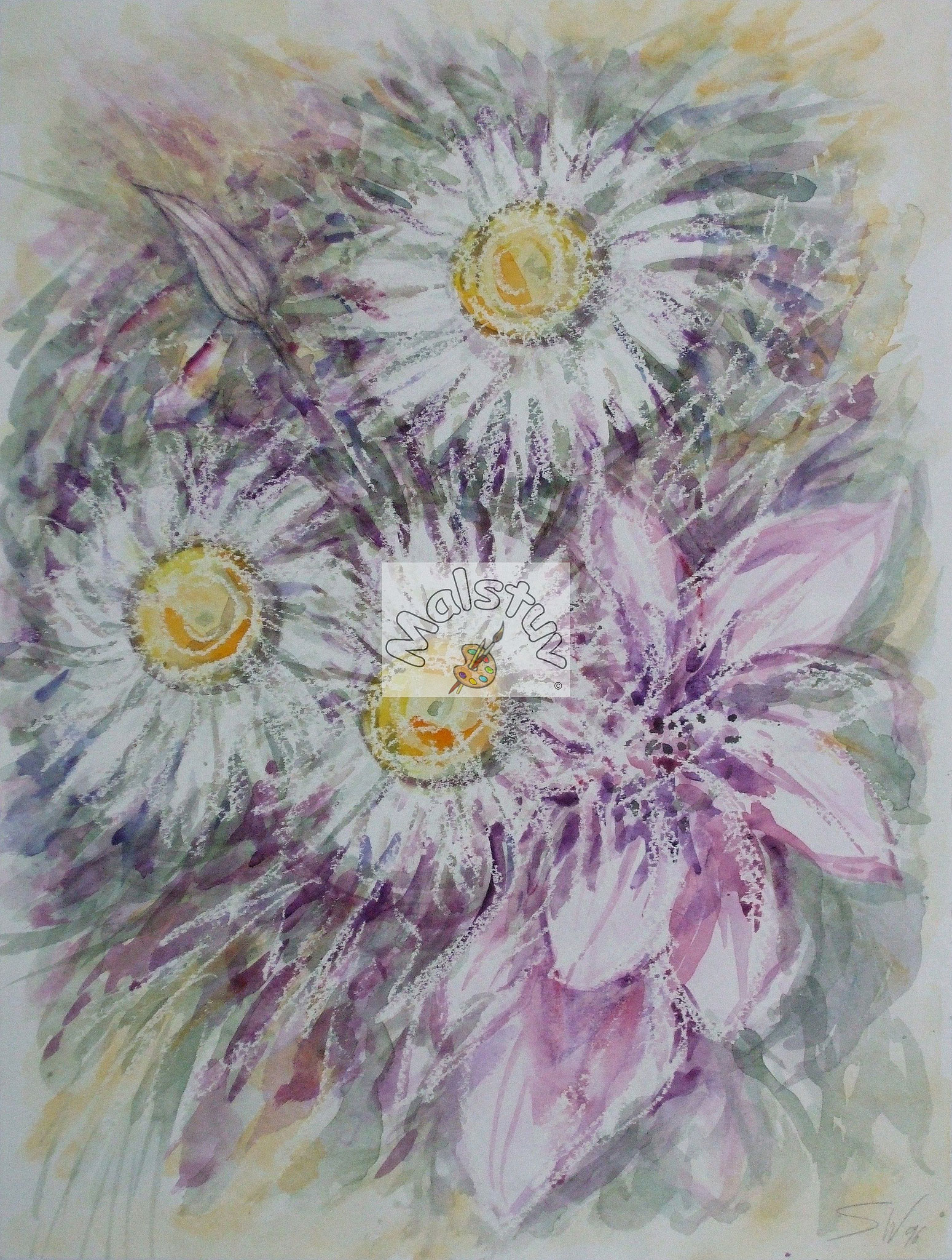 Blüten 07 - Blumenstrauß (zart)