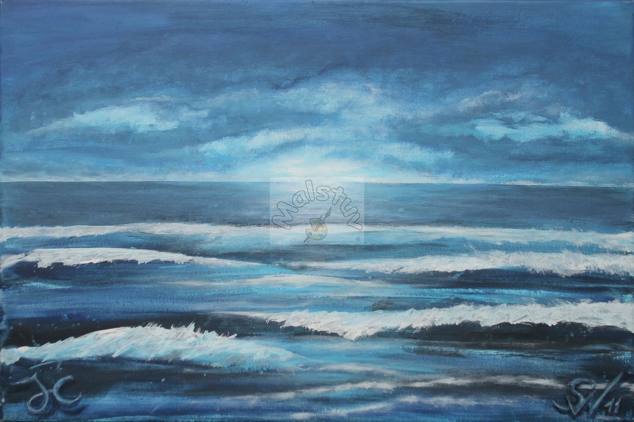 Stimmung am Meer 01 - Die sieben Wellen