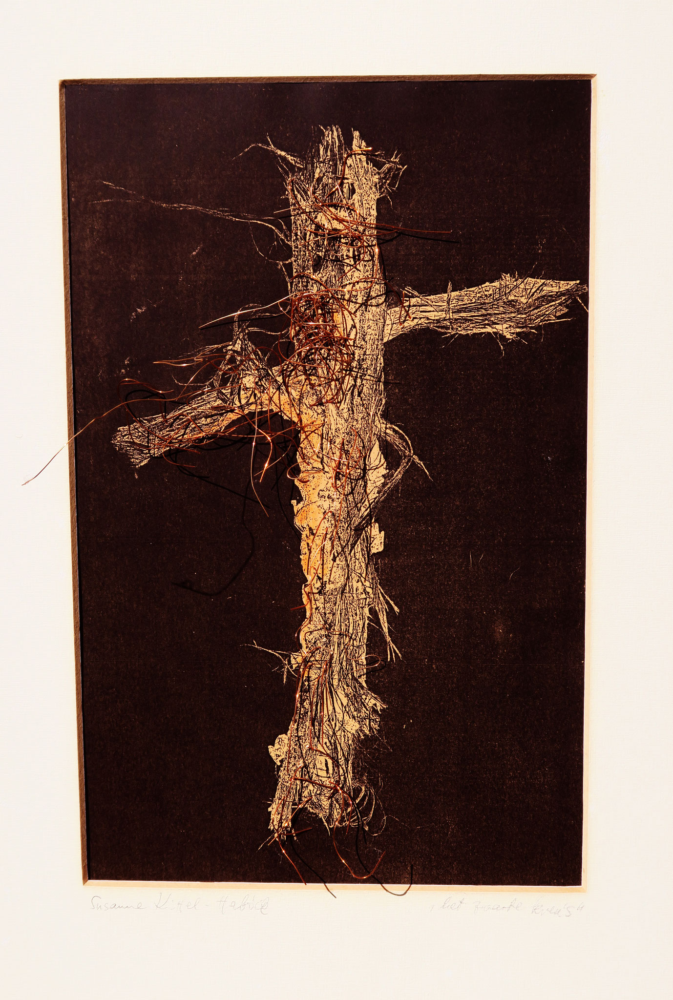 funkelndes Kreuz (het Kruis van de Troost)(39x28cm)